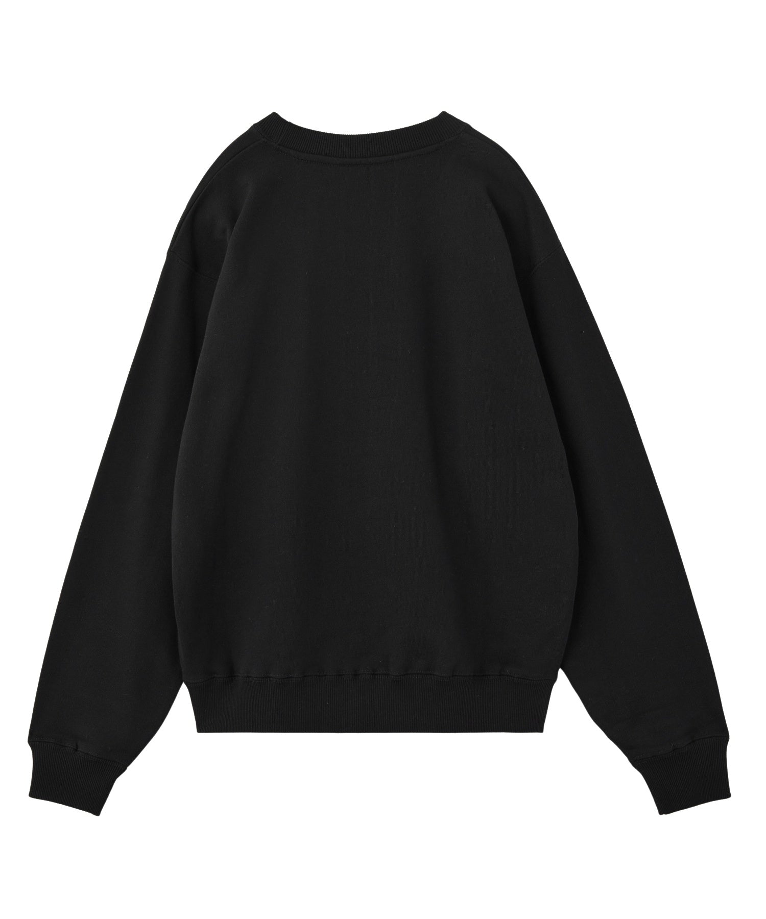 RHINESTONE CAMO LOGO SWEAT TOP
