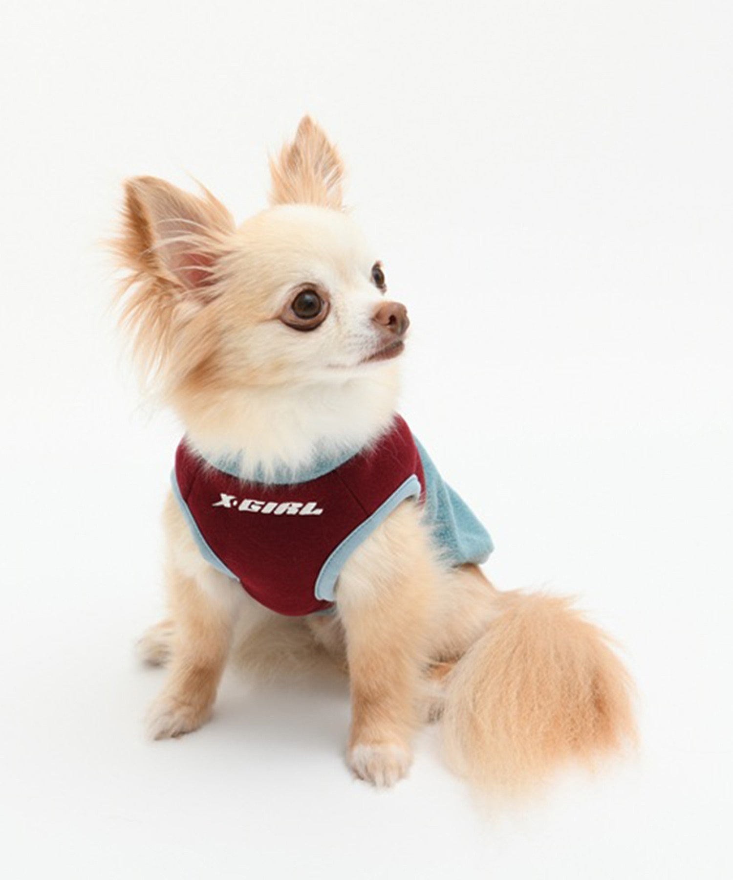 【X-girl DOGWEAR】バイカラーフリース