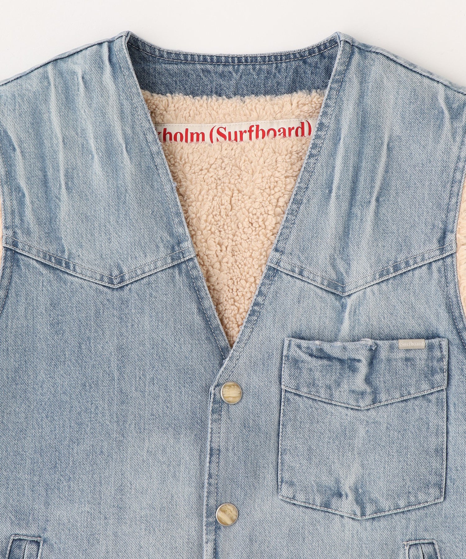 STOCKHOLM SURFBOARD CLUB/ストックホルムサーフボードクラブ/Staff vest U3000228B20
