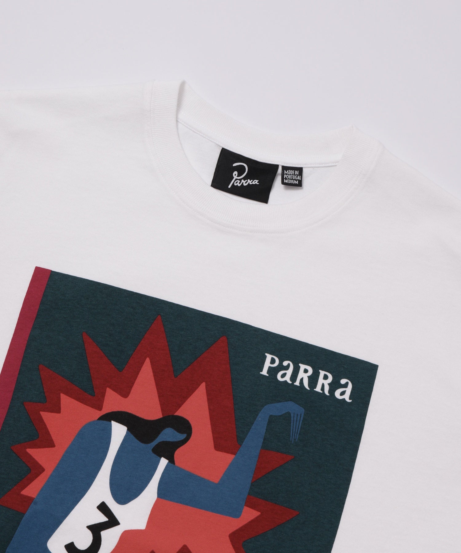 by Parra/バイ パラ/Baseketball t-shirt 55465