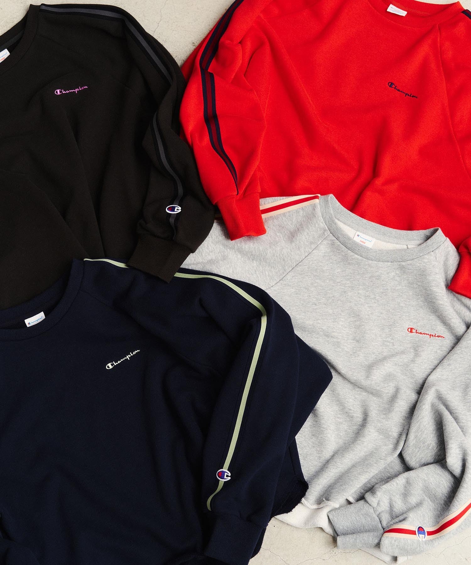 【Champion別注】SIDE LINE SWEAT