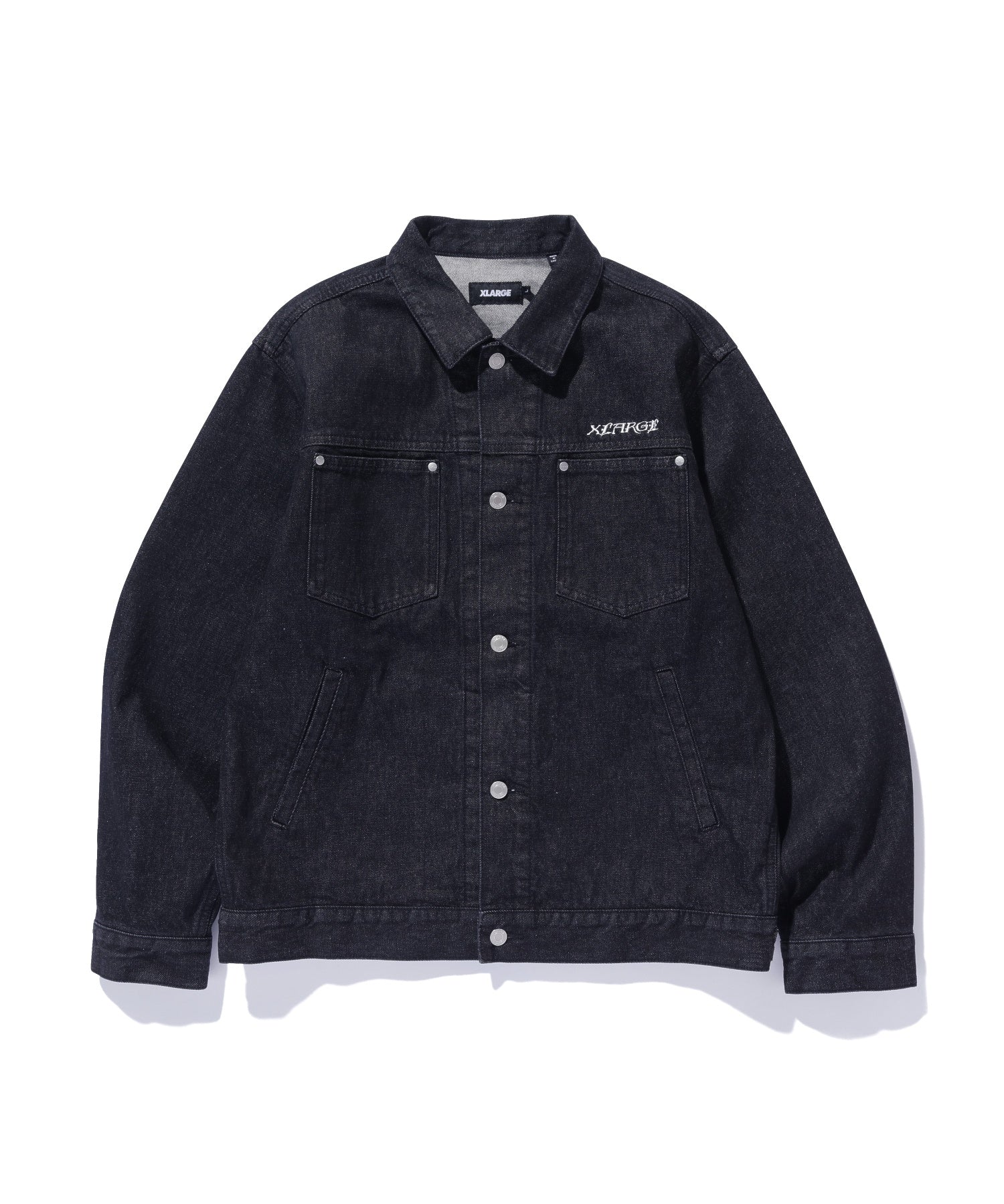EMB DENIM JACKET