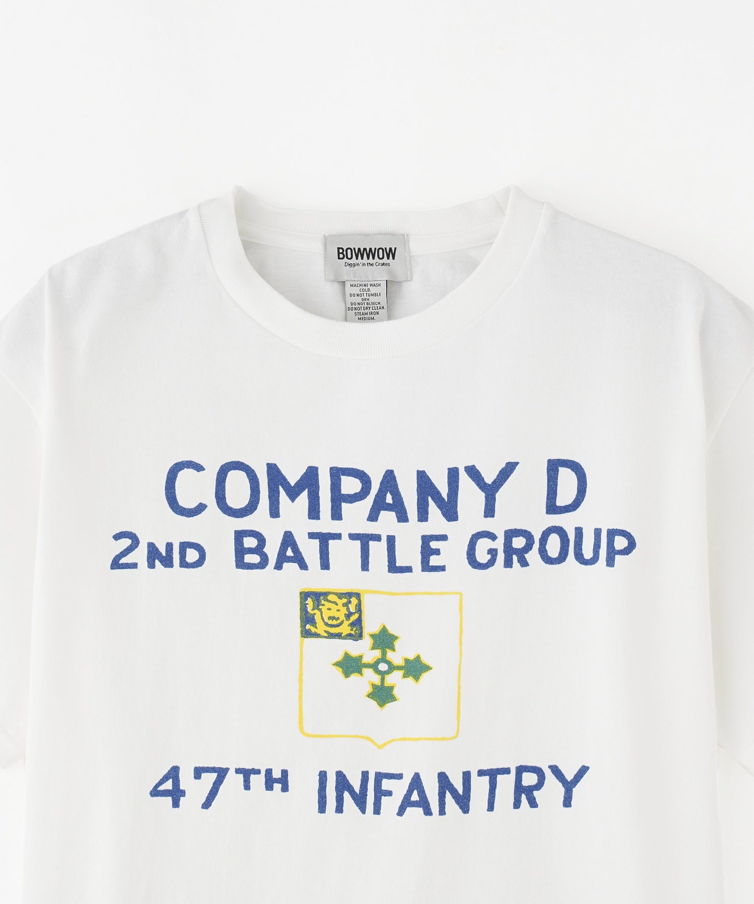 BOWWOW/バウワウ/47TH INFANTRY REGIMENT TEE/BW241-47T