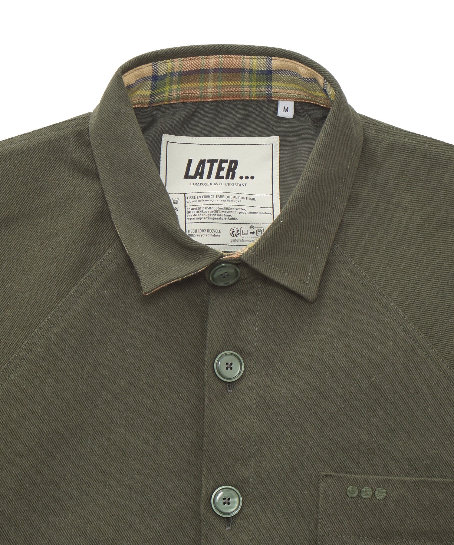 LATER/レイター/DUNE JACKET IN LINED COTTON LAT_DCD1KAK