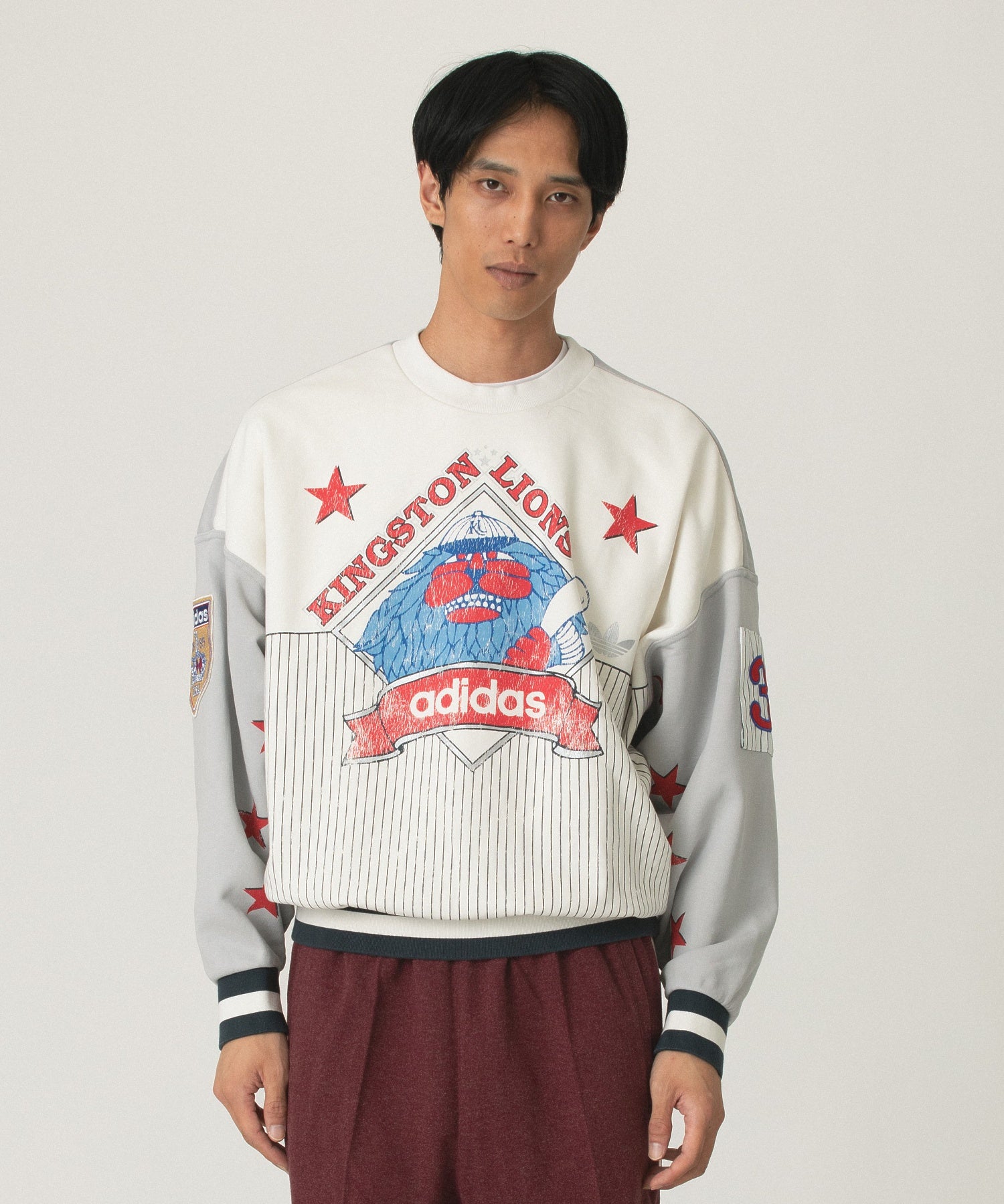 ADIDAS/アディダス/BASEBALL CREW RG387/JW0150