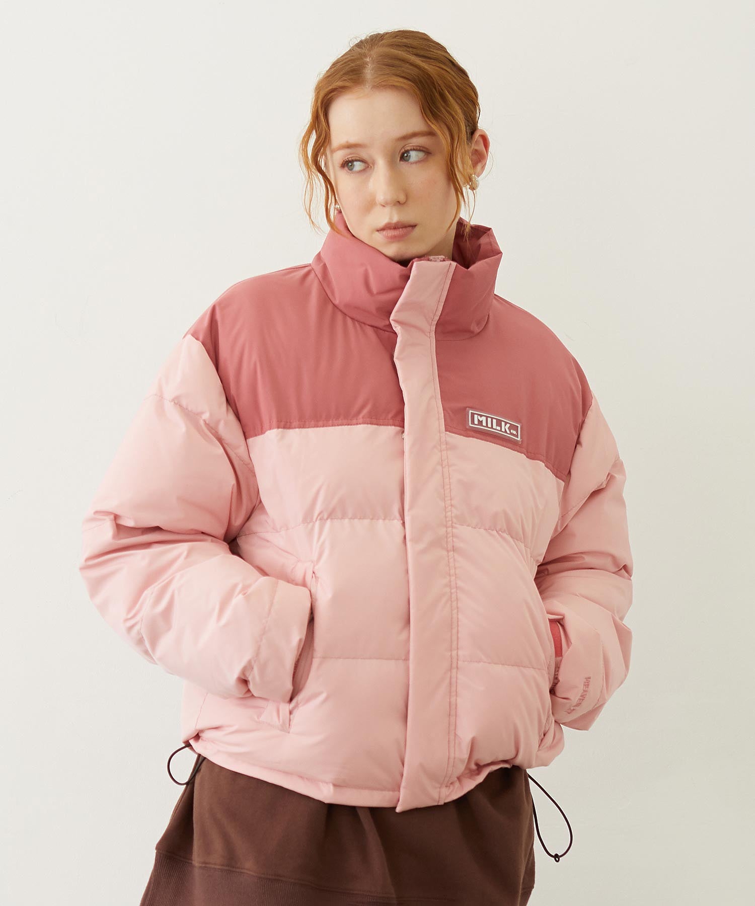 BAR PATCH PUFFER JACKET