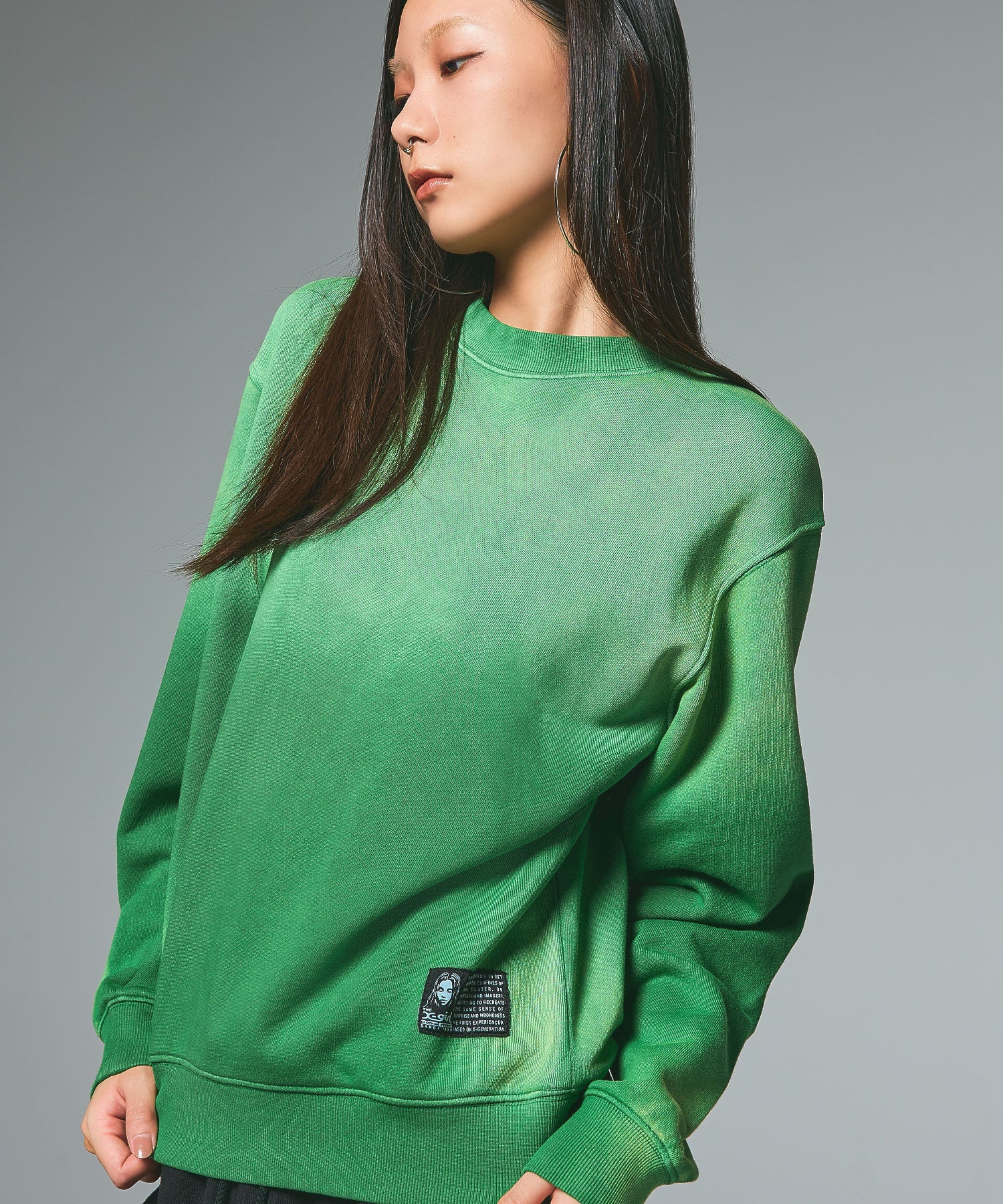 OVERDYED SWEAT TOP