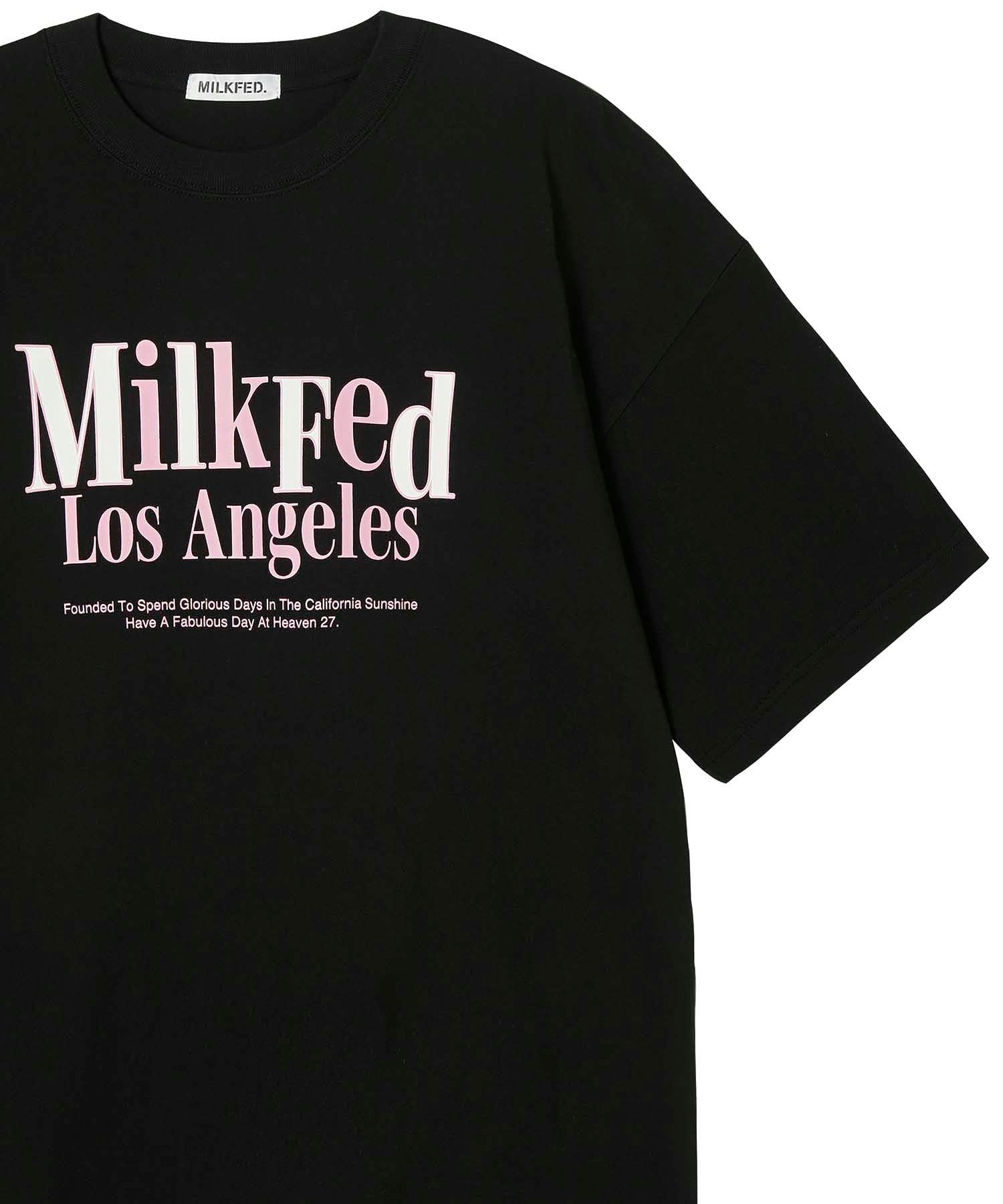 OUTLINE LOGO WIDE S/S TEE MILKFED.