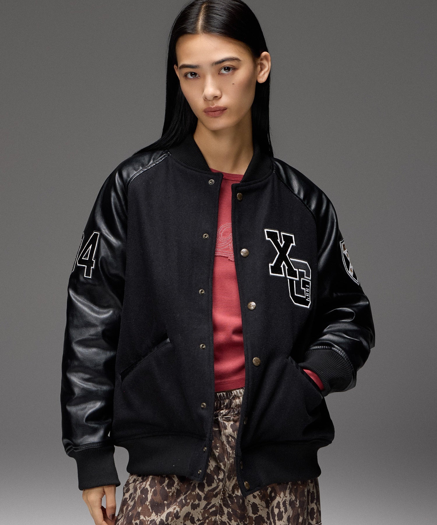 FACE PATCH STADIUM JACKET