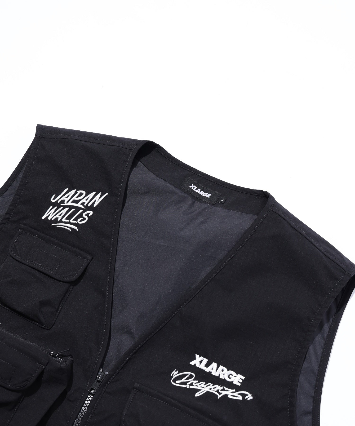 XLARGE x Dragon76 x JAPAN WALLS MILITARY VEST calif-ART