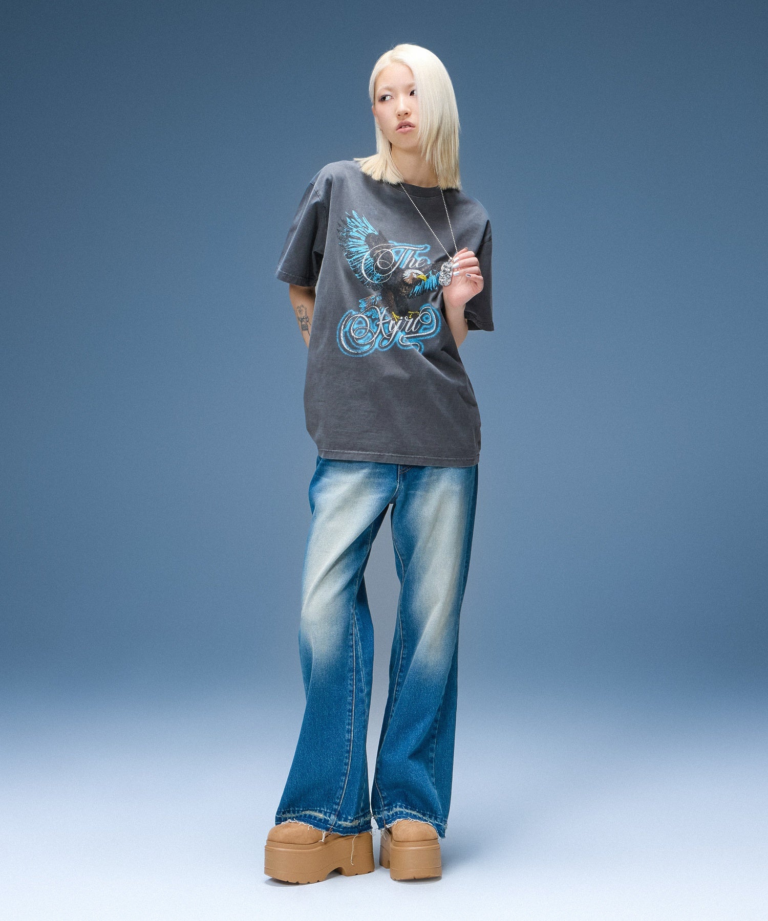 FADED EAGLE S/S TEE