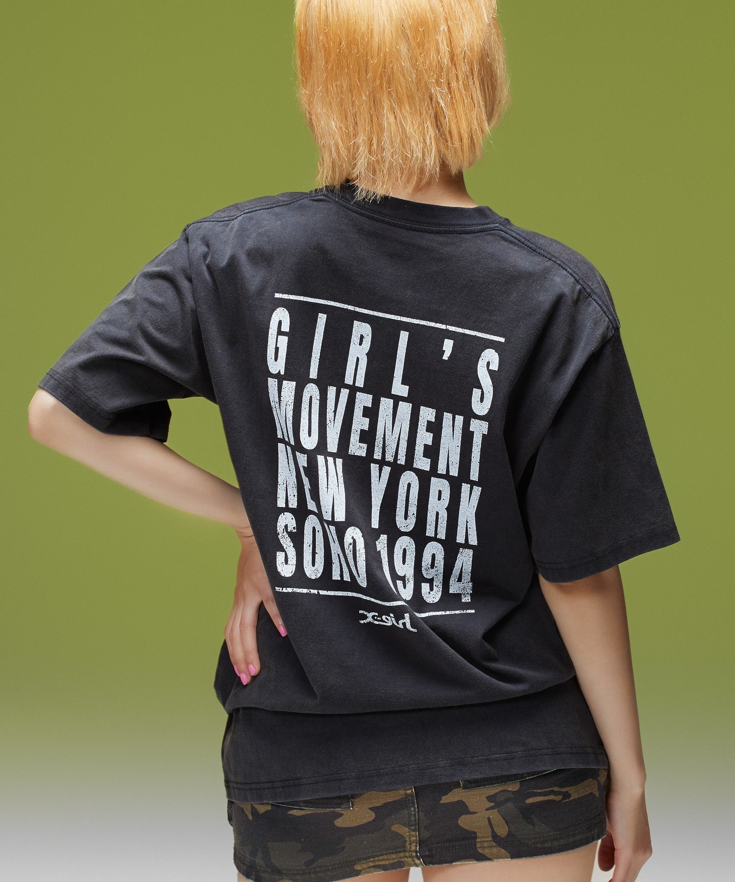 X-GIRL NYC PHOTO S/S TEE