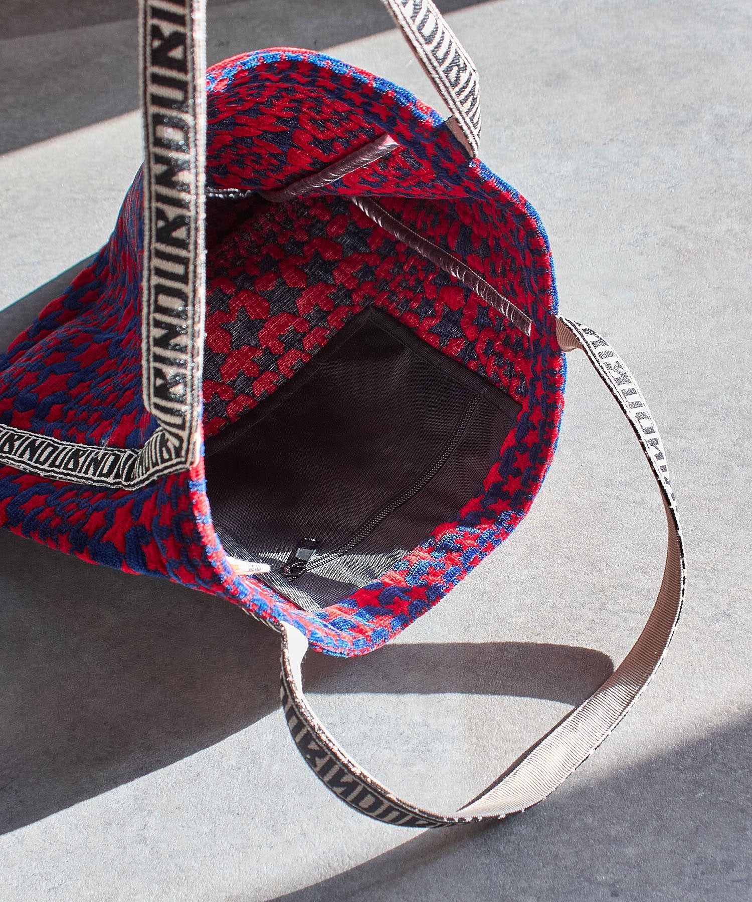 BINDU/STARS JACQUARD TOTE BAG