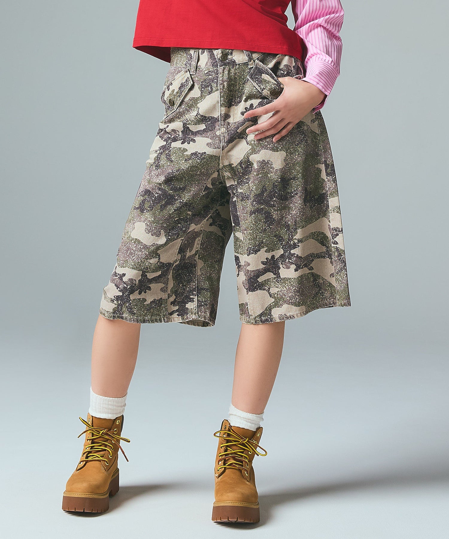 FLAP POCKET SHORTS