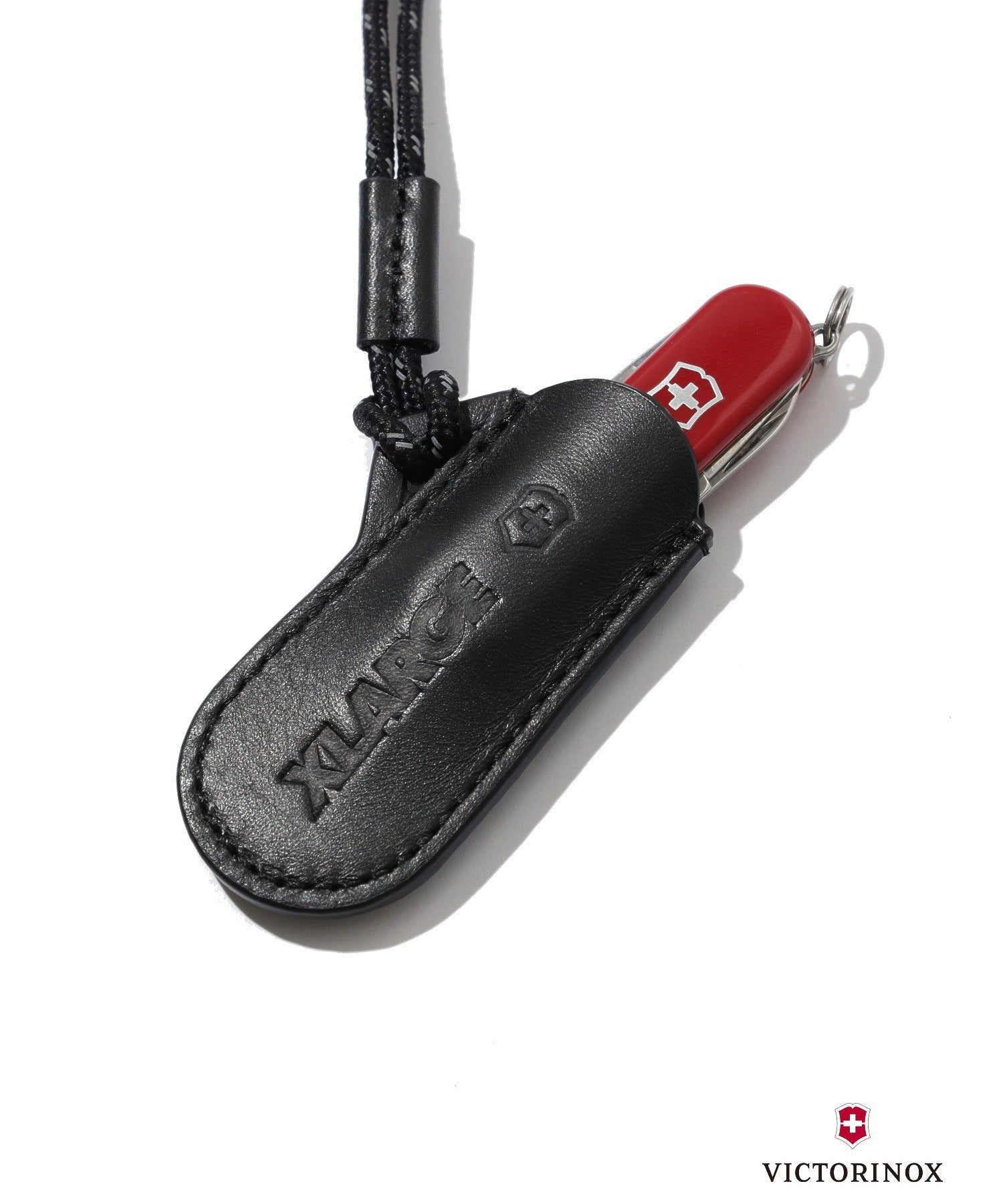 XLARGE×VICTORINOX LEATHER POUCH