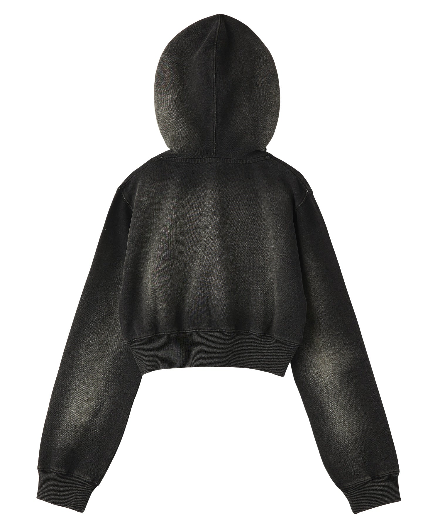 FADED COMPACT L/S ZIP UP HOODIE