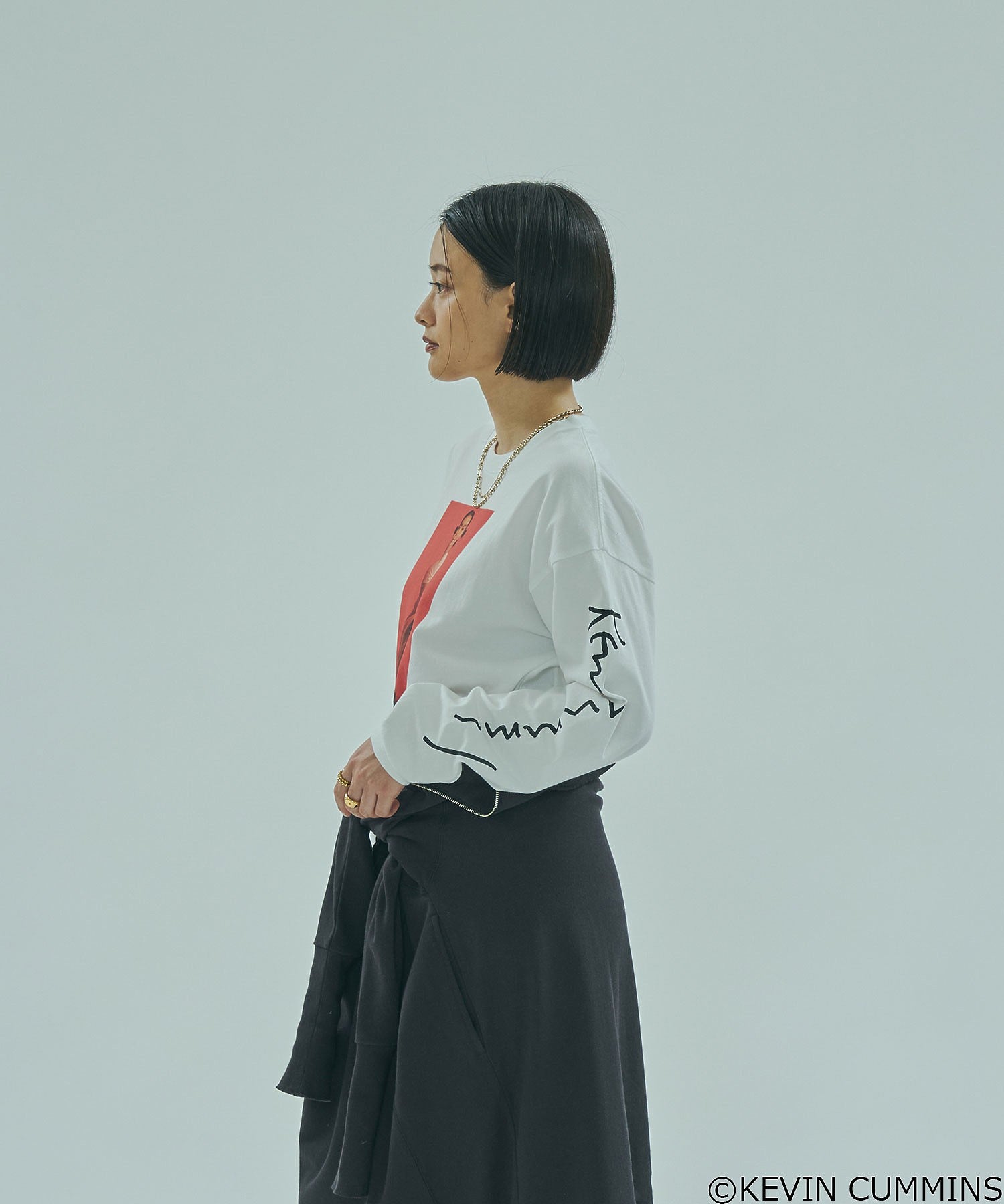 CREOLME/KEVIN CUMMINS PHOTO L/S TEE