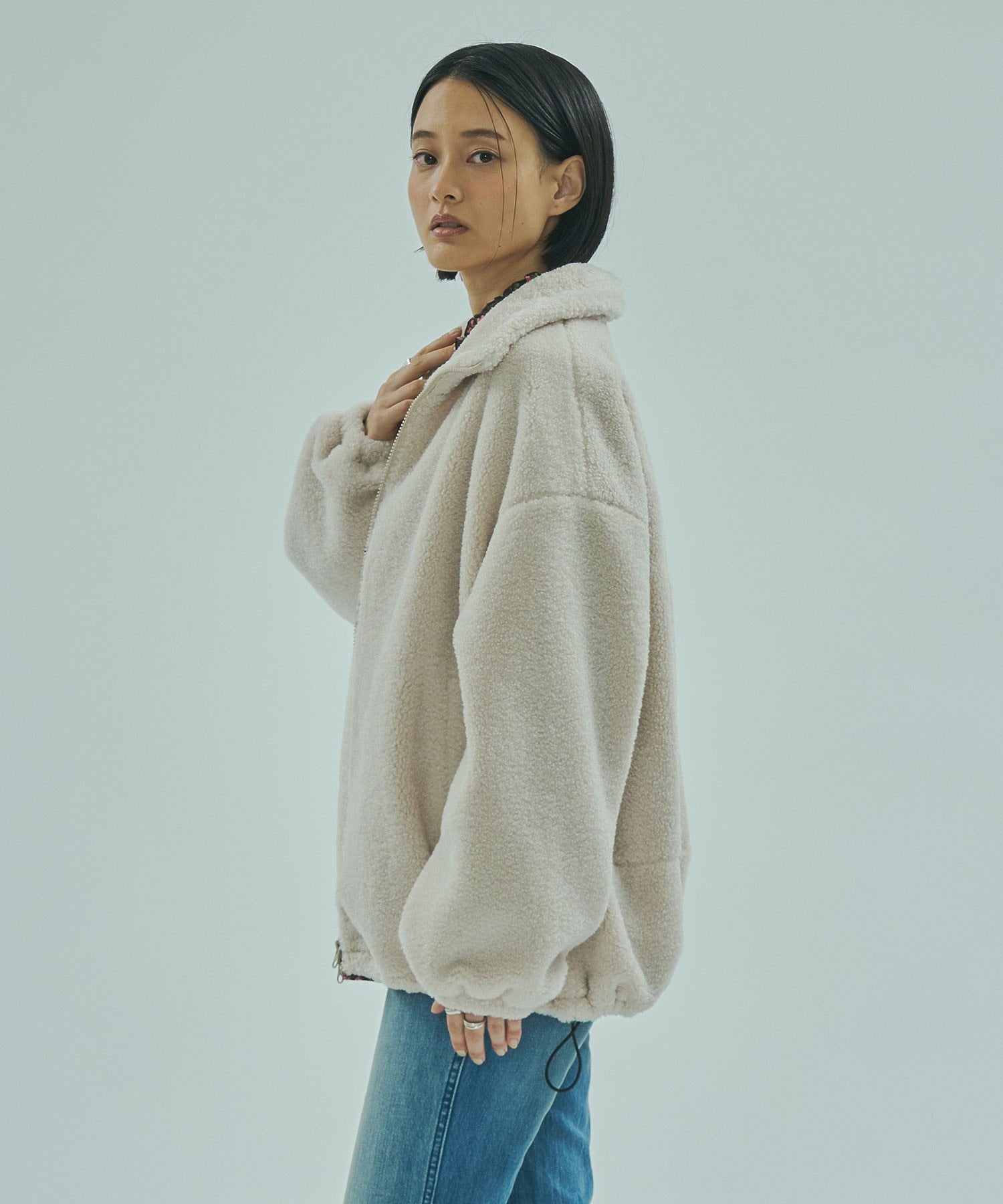 model:163cm 着用サイズ:ONE SIZE