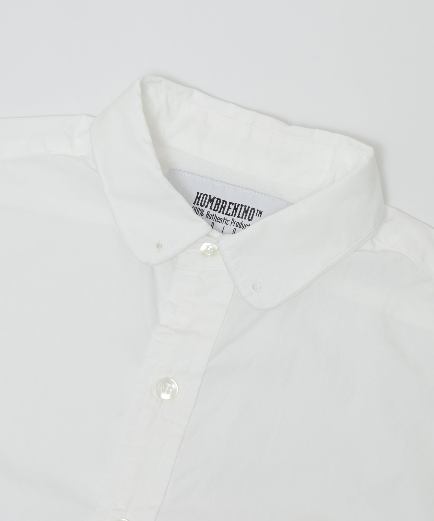 HOMBRENINO/オンブレ・ニーニョ/ROUND COLLAR SHIRT HN0261-SH0003