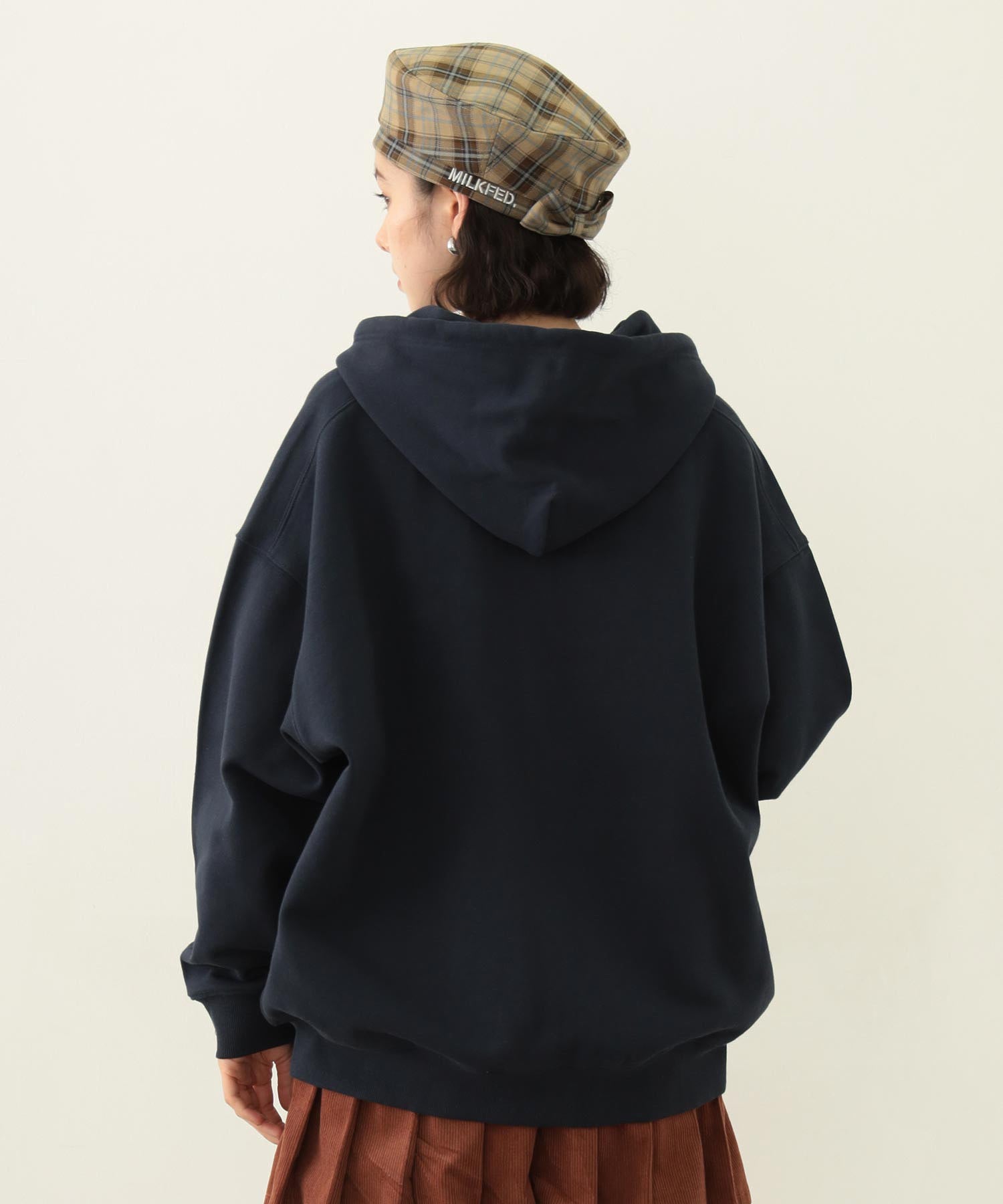 ARCH COOPER LOGO ZIP UP HOODIE