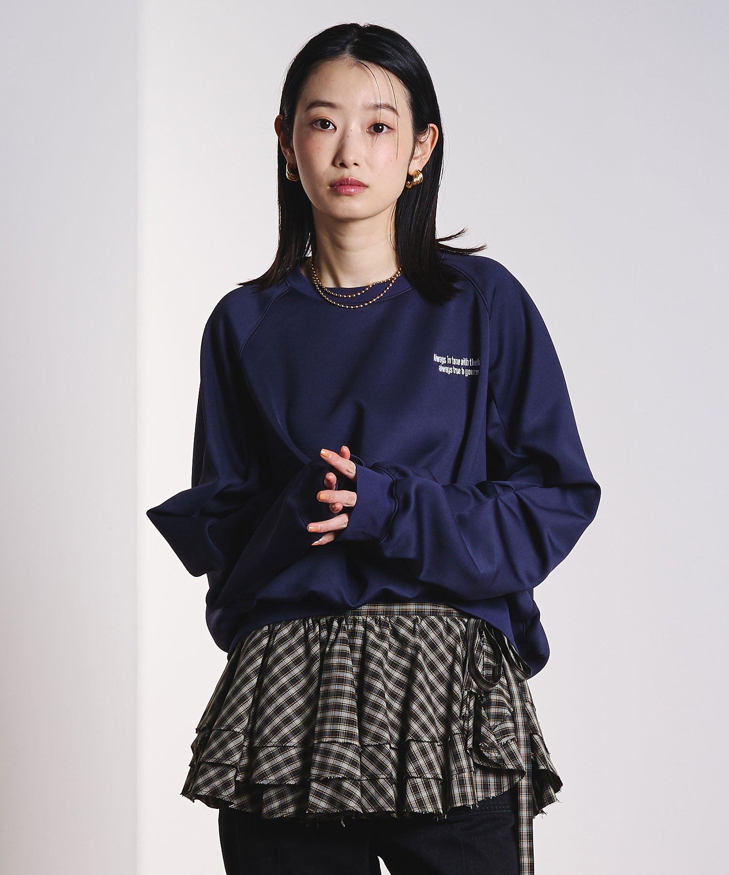 model:169cm 着用サイズ:ONE SIZE