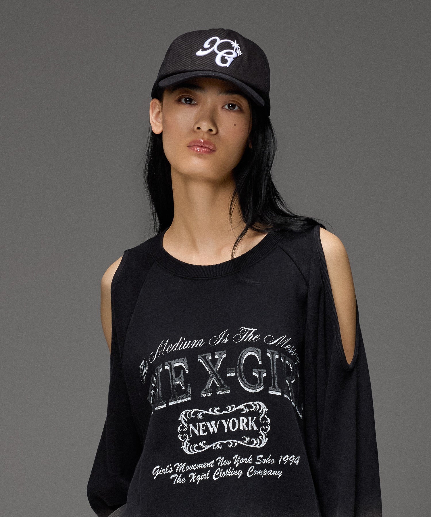 LOGO EMBROIDERED CAP