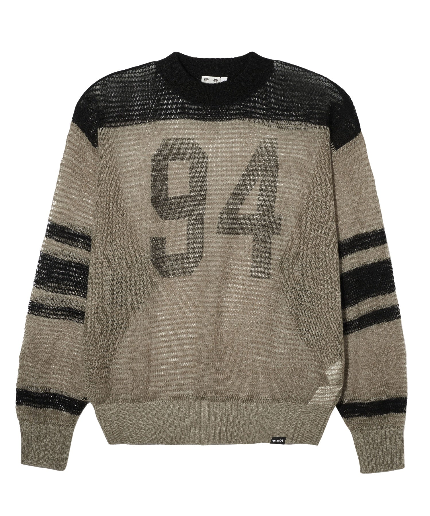 NUMBERING KNIT TOP