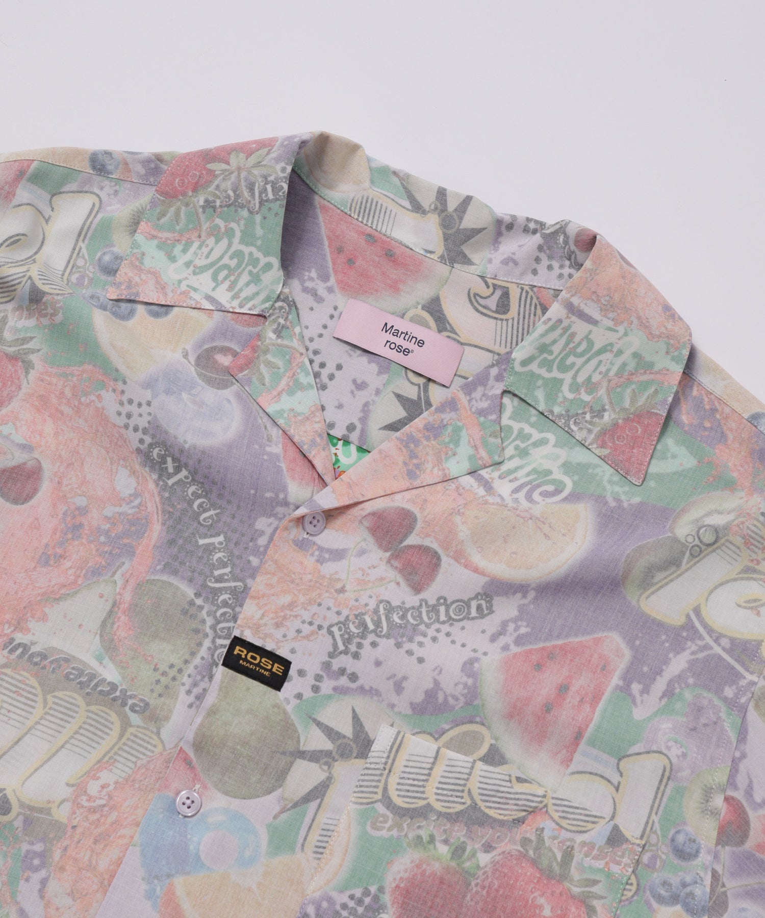 MARTINE ROSE/マーティン ローズ/BOXY S/S SHIRT 404WS24809