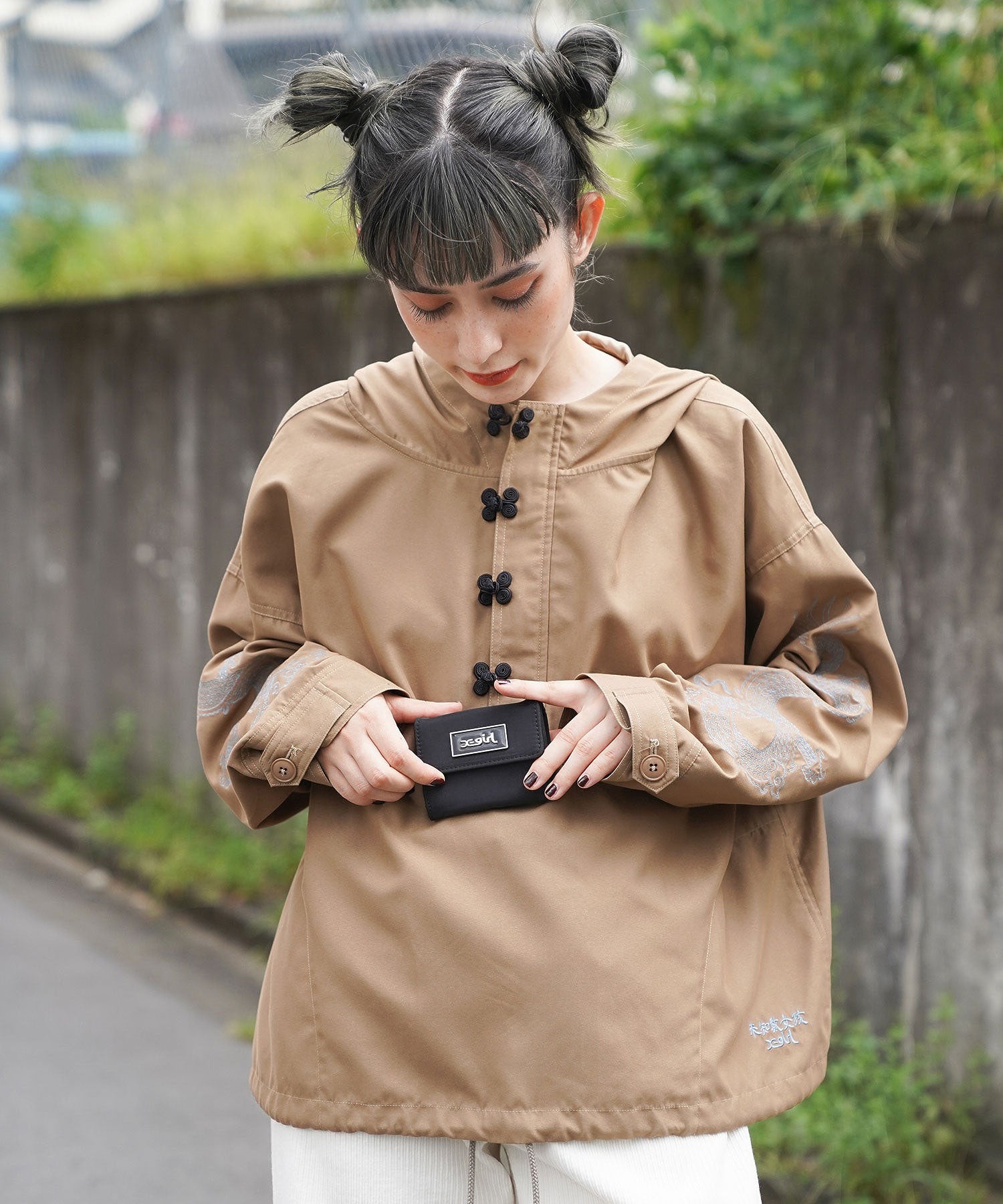 TRI-FOLD WALLET　X-girl