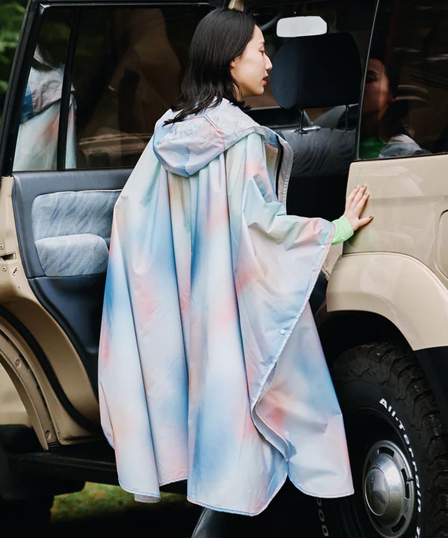 【KiU】RAIN PONCHO 2ND