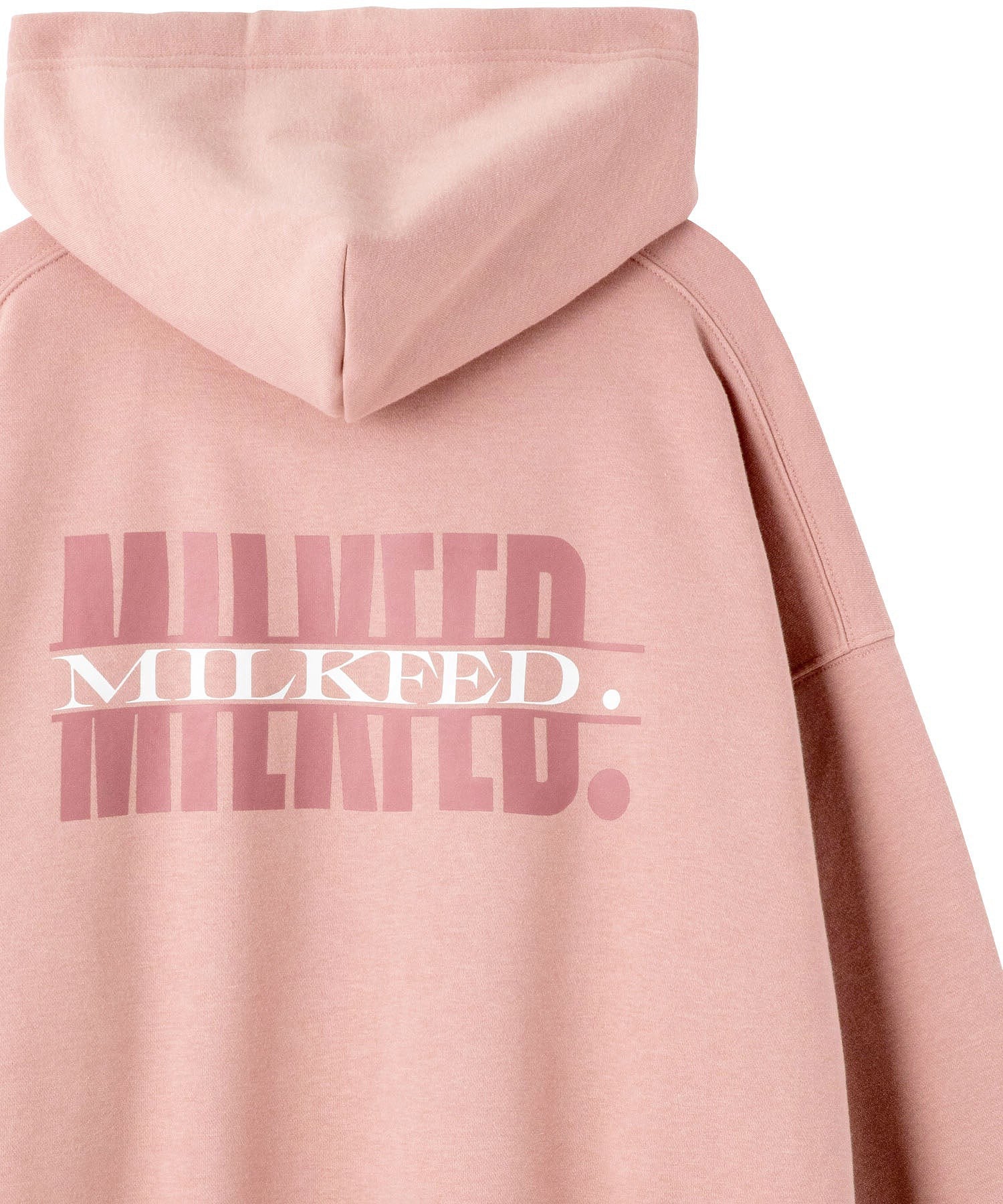 DOUBLE LOGO BIG HOODIE MILKFED.