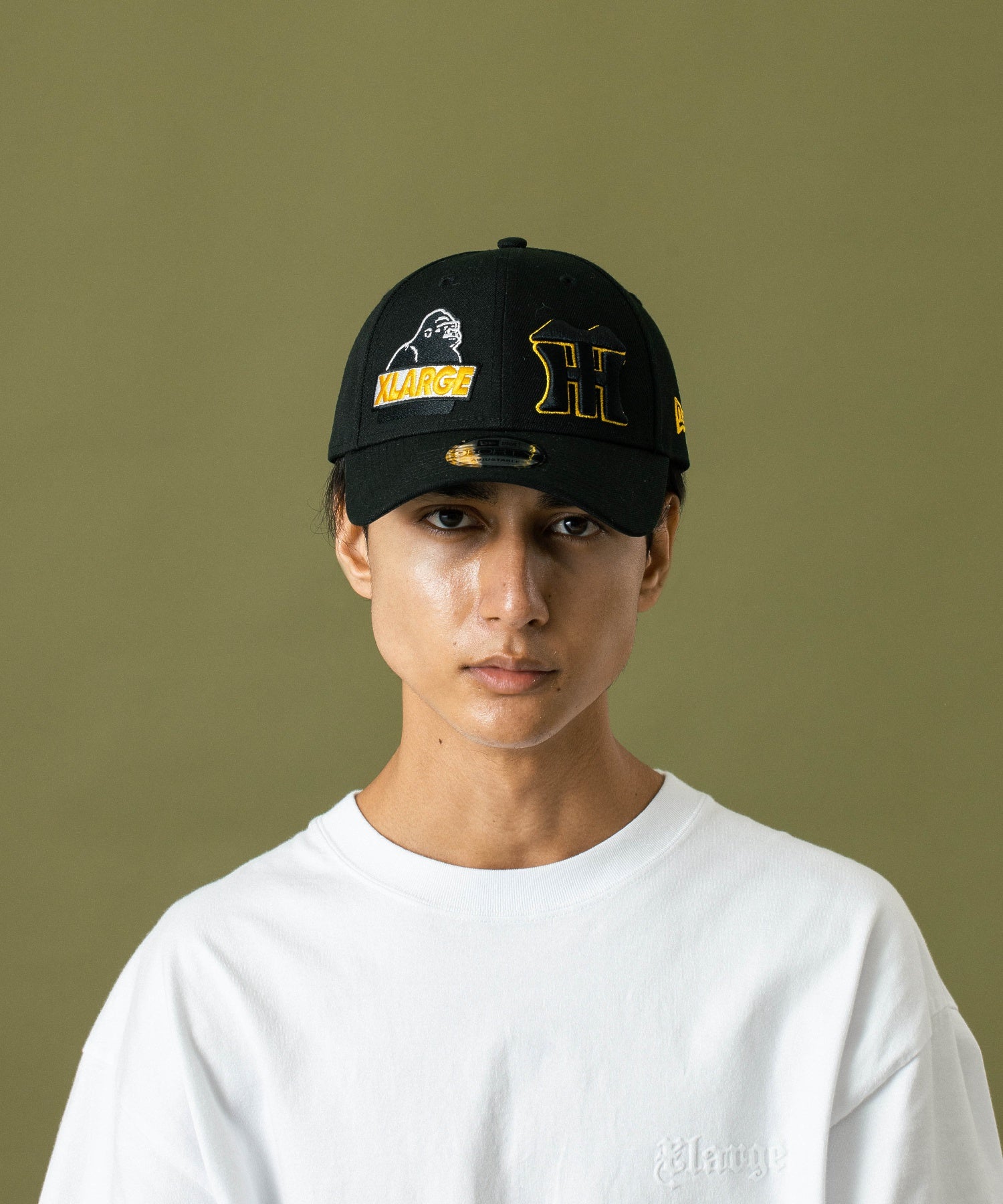 XLARGE×HANSHIN TIGERS×NEW ERA MIX LOGO CAP