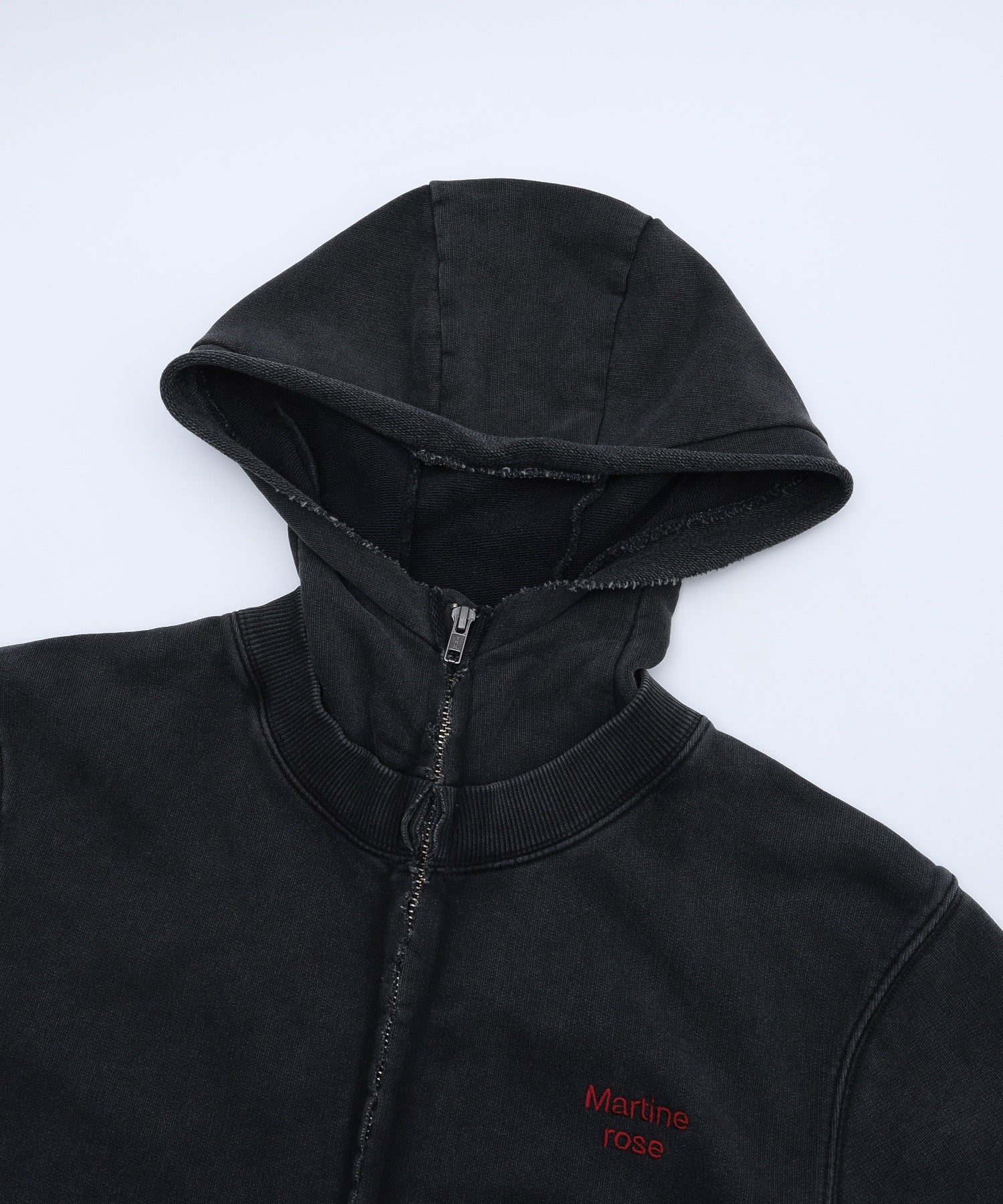 MARTINE ROSE/マーティン ローズ/HOODED ZIP CREW 682JS02002