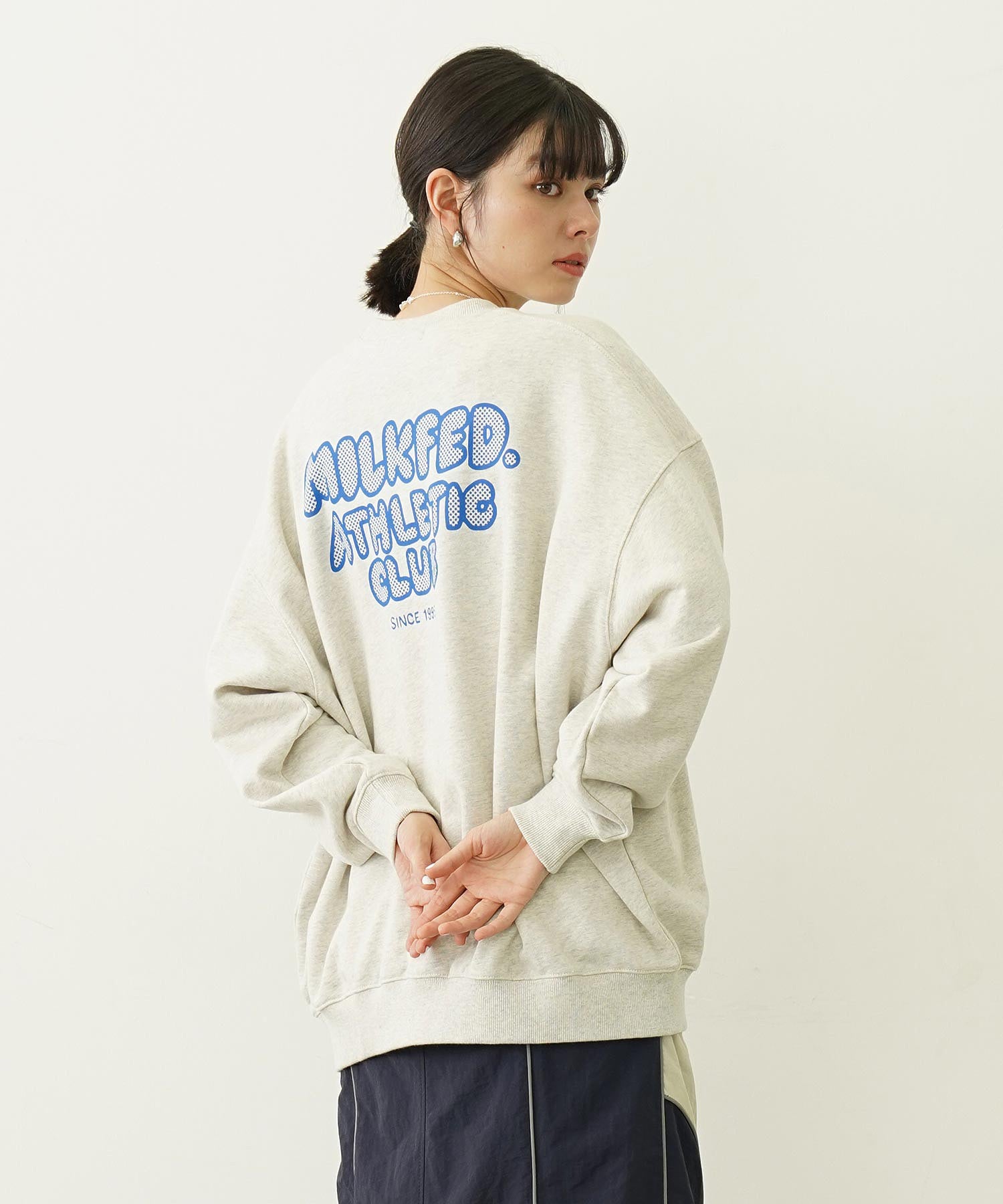 MILKFED. ATHLETIC CLUB SWEAT TOP