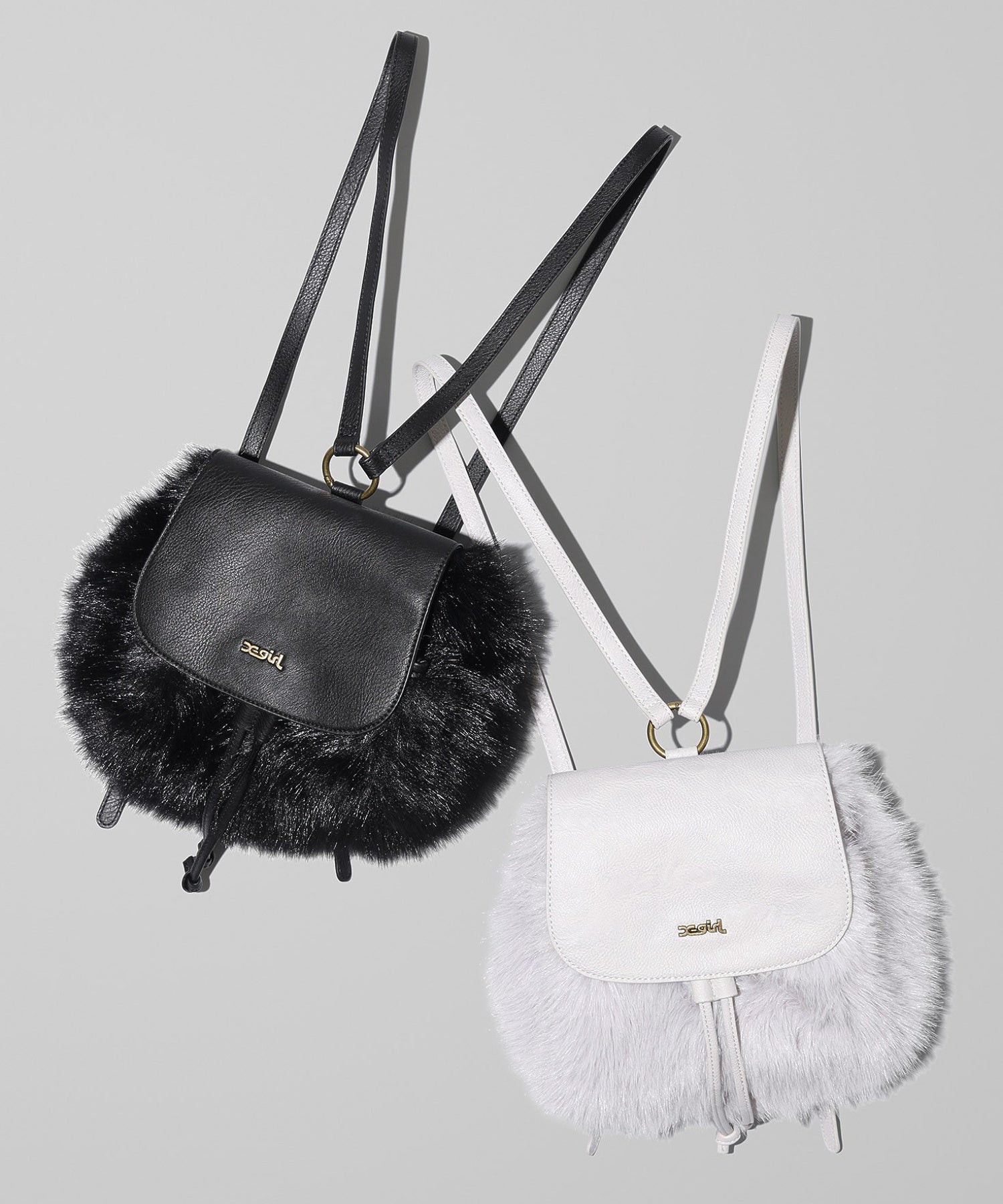 FAUX FUR BAG