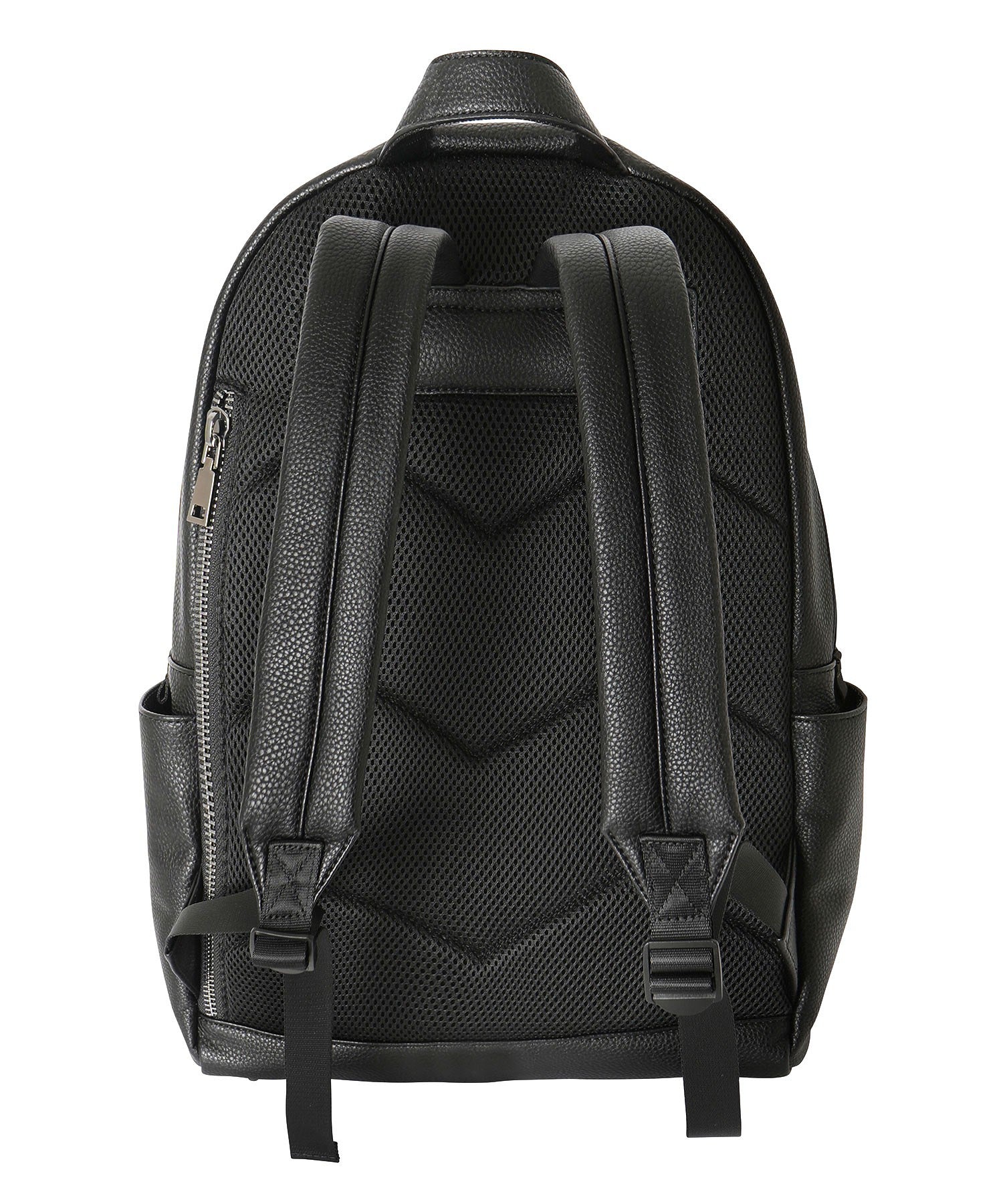FAUX LEATHER BACKPACK