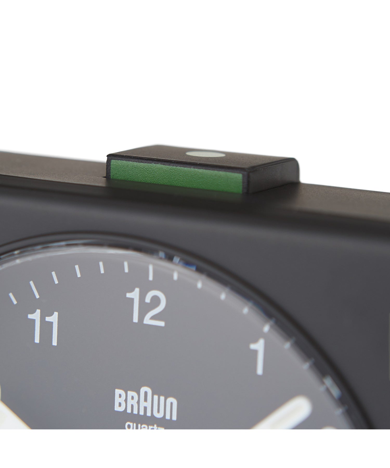 BRAUN ALARM CLOCK BLACK BC03B（ブラウン置き時計 アラームクロック ブラック スイープ運針 静音設計）