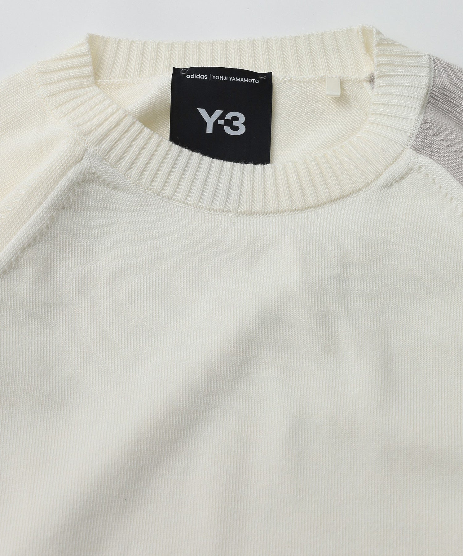 Y-3/ワイスリー/LOGO KNIT CREW KB4642