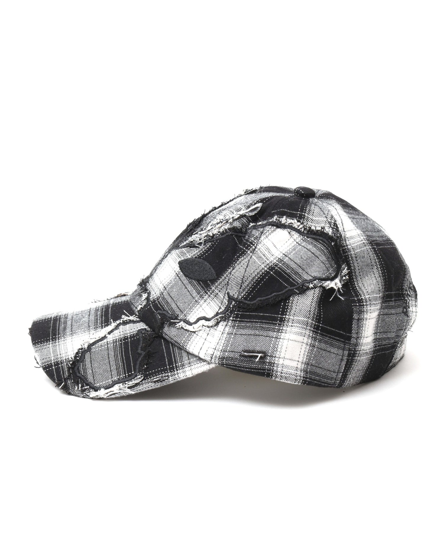 PERKS AND MINI/パークスアンドミニ/CHECK ALIEN BUTTERFLY KISS BASEBALL CAP 10351
