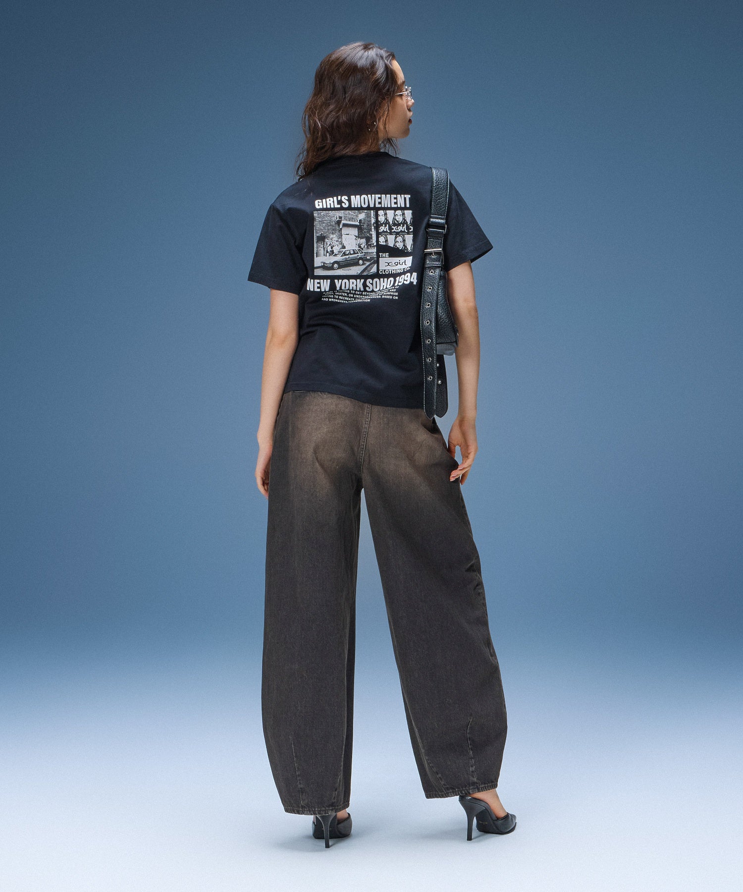 X-girl HISTORY S/S TEE
