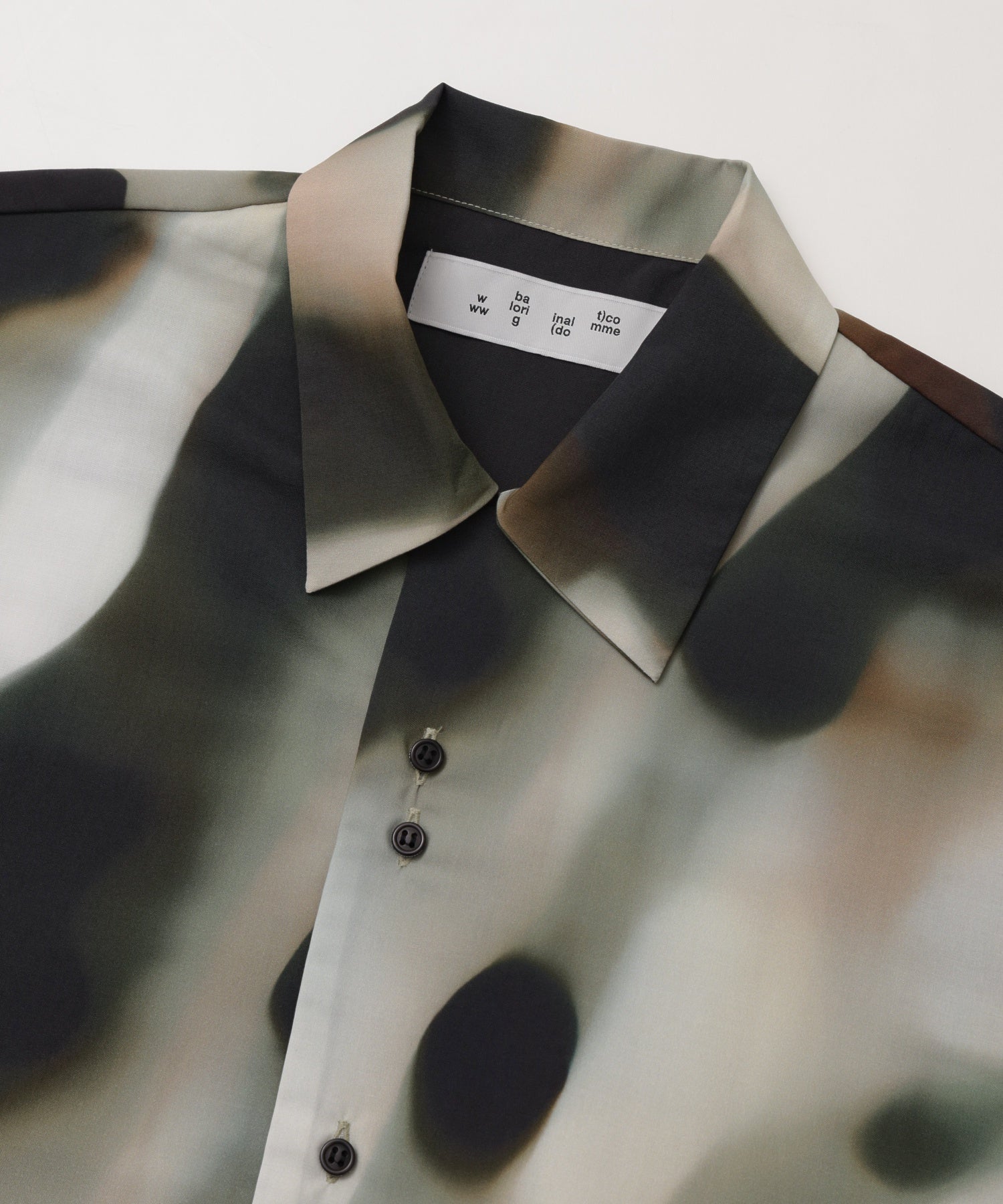 BAL/バル/BLUR PATTERN SS SHIRT BAL-2190