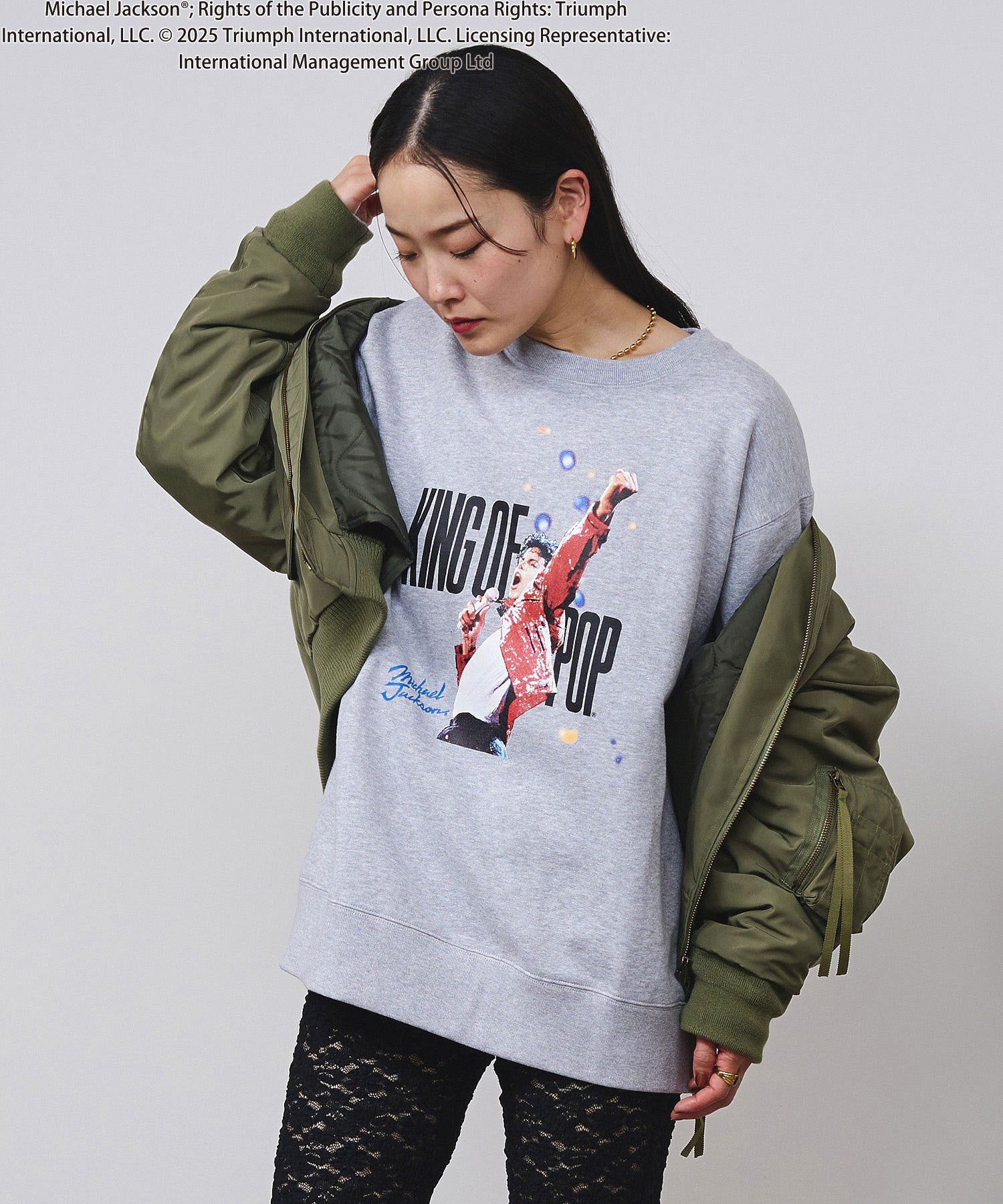 Michael Jackson/BEAT IT  SWEATSHIRT