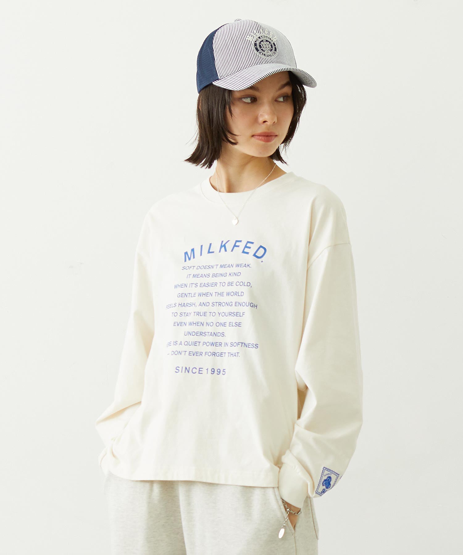 LETTER GRAPHIC L/S TEE