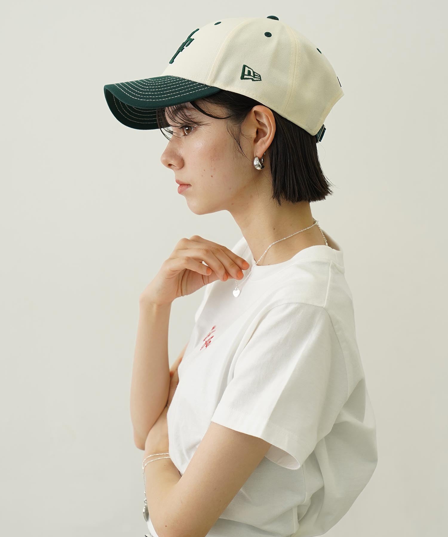 MILKFED.×NEWERA 9FORTY MF LOGO CAP