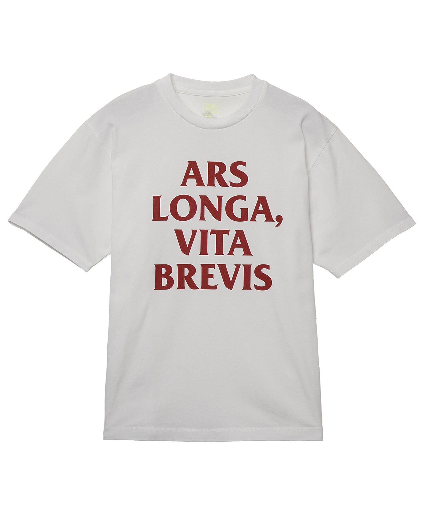 LOOSE JOINTS/ルーズジョインツ KOSUKE SHONO-ARS LONGA VITA BREVIS S/S TEE LS25JS005KO
