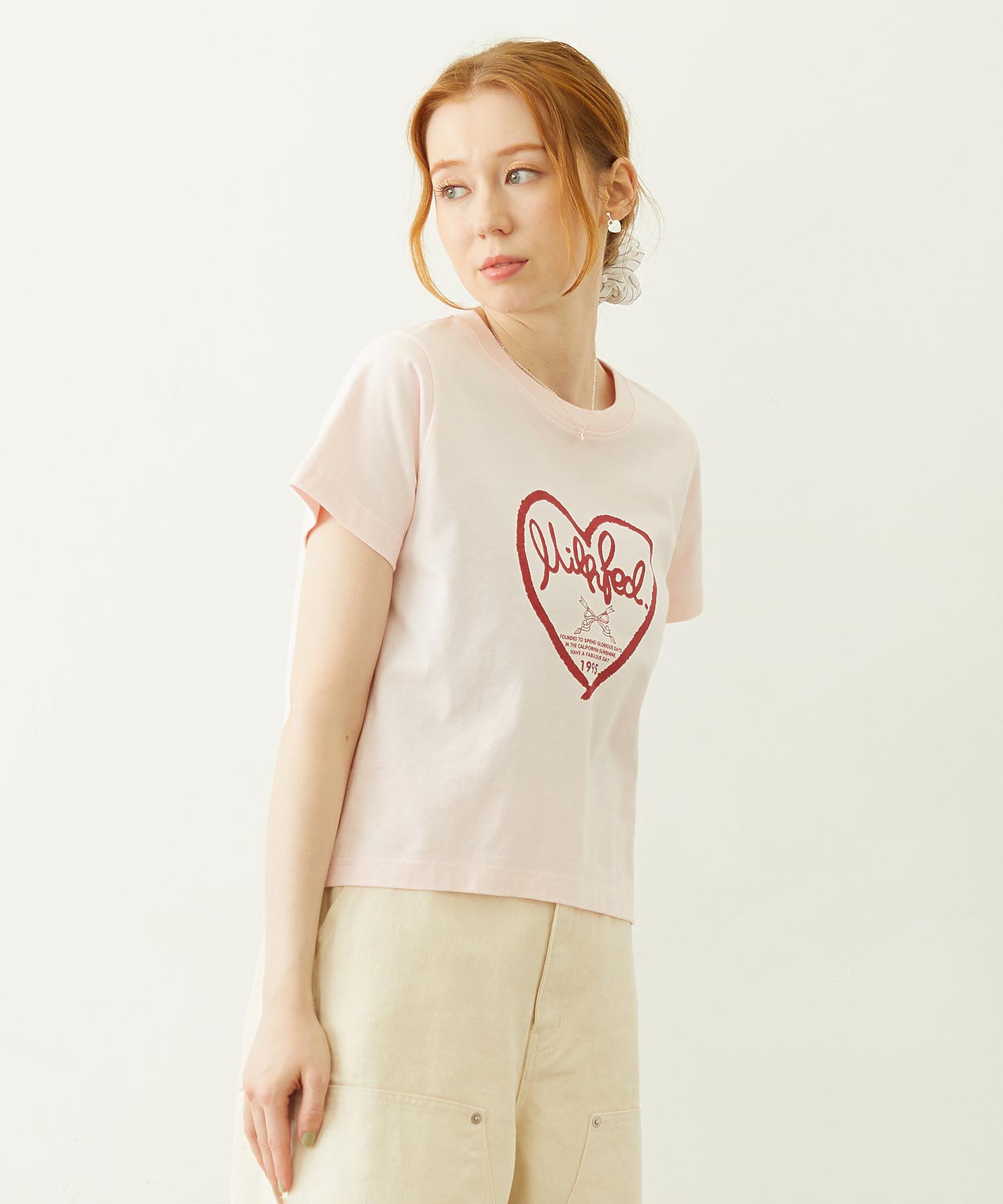 HANDWRITTEN HEART COMPACT S/S TEE