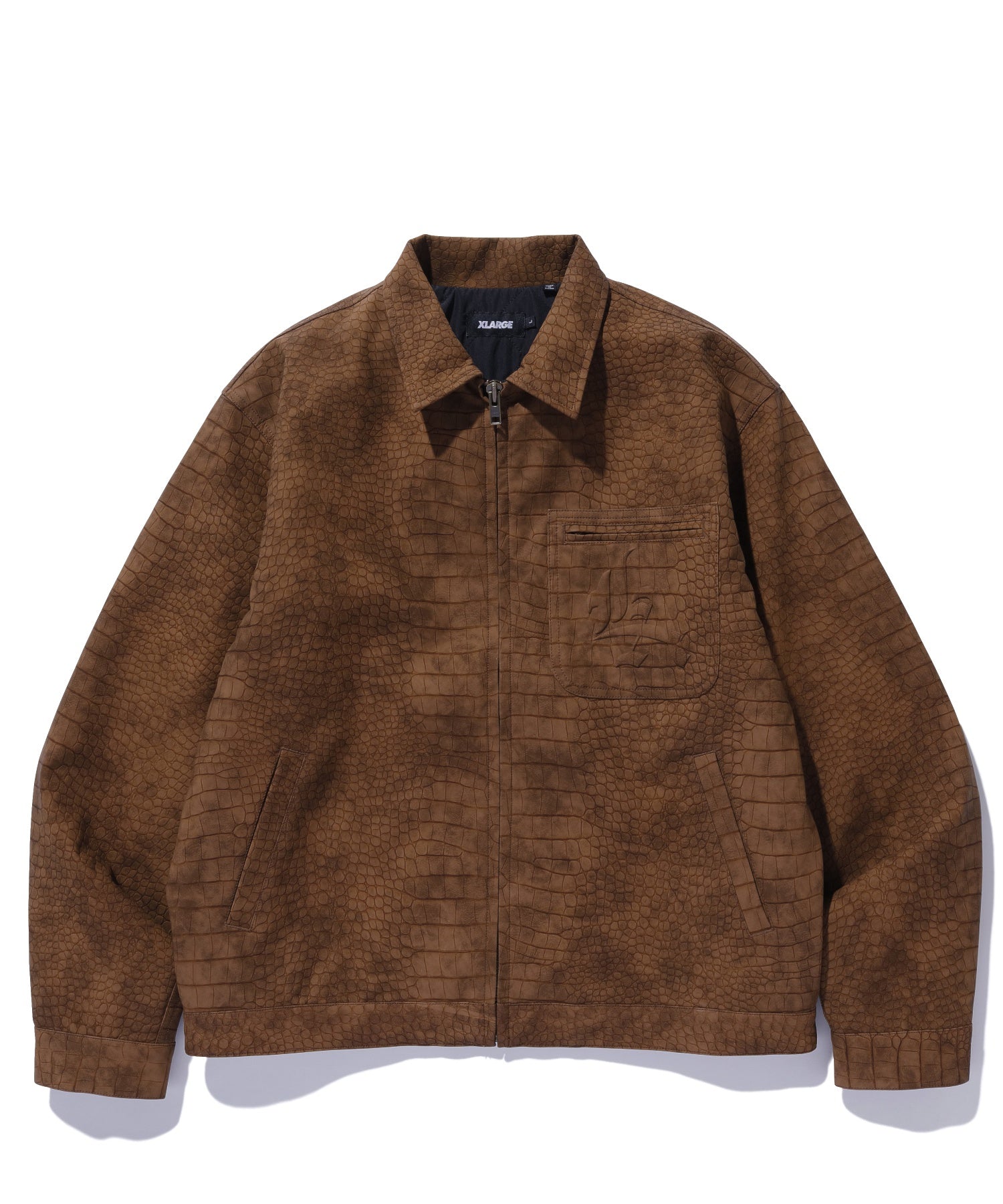 CROC SUEDE JACKET