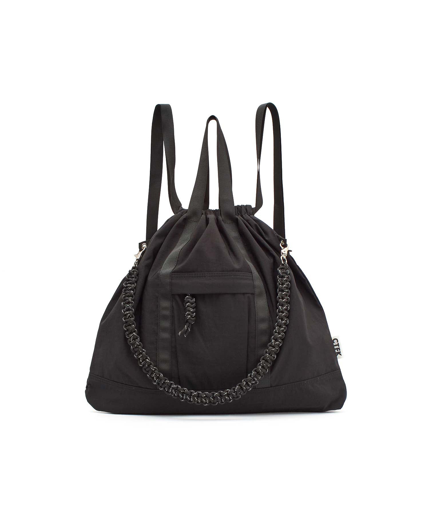 CONTROL FREAK/NYLON 3WAY SQUARE TOTE