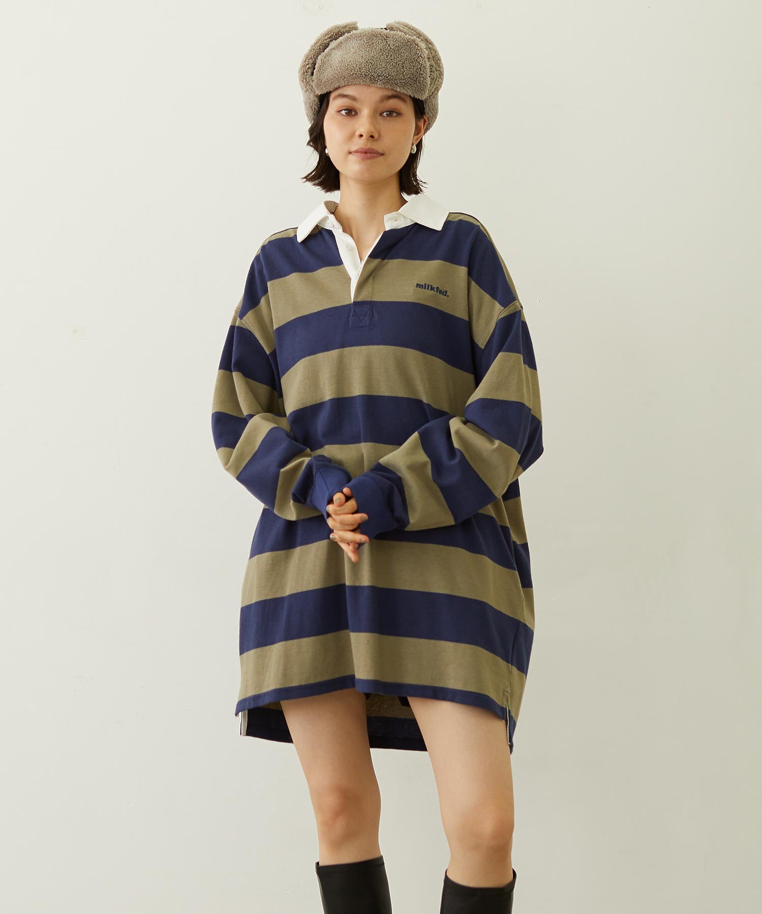 STRIPED RUGBY SHIRT