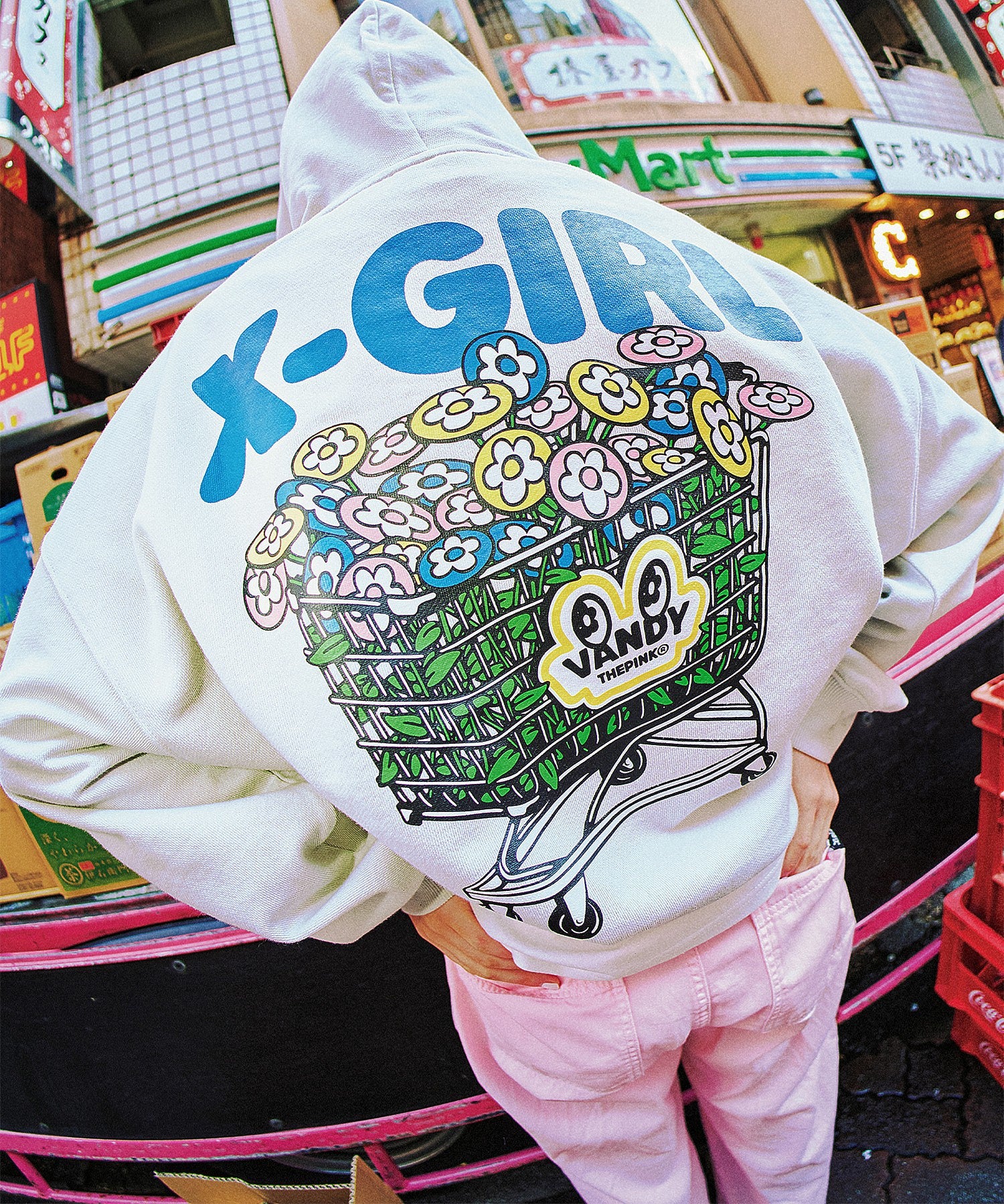 X-girl x VTP SWEAT HOODIE